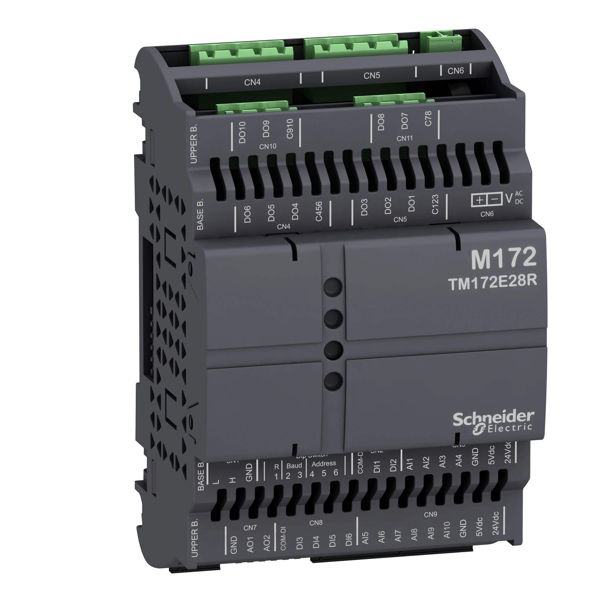 Schneider Electric TM172E28R I/O Extension Module, Modicon M172, 28 Inputs/Outputs, 24 VAC/DC (img_001)