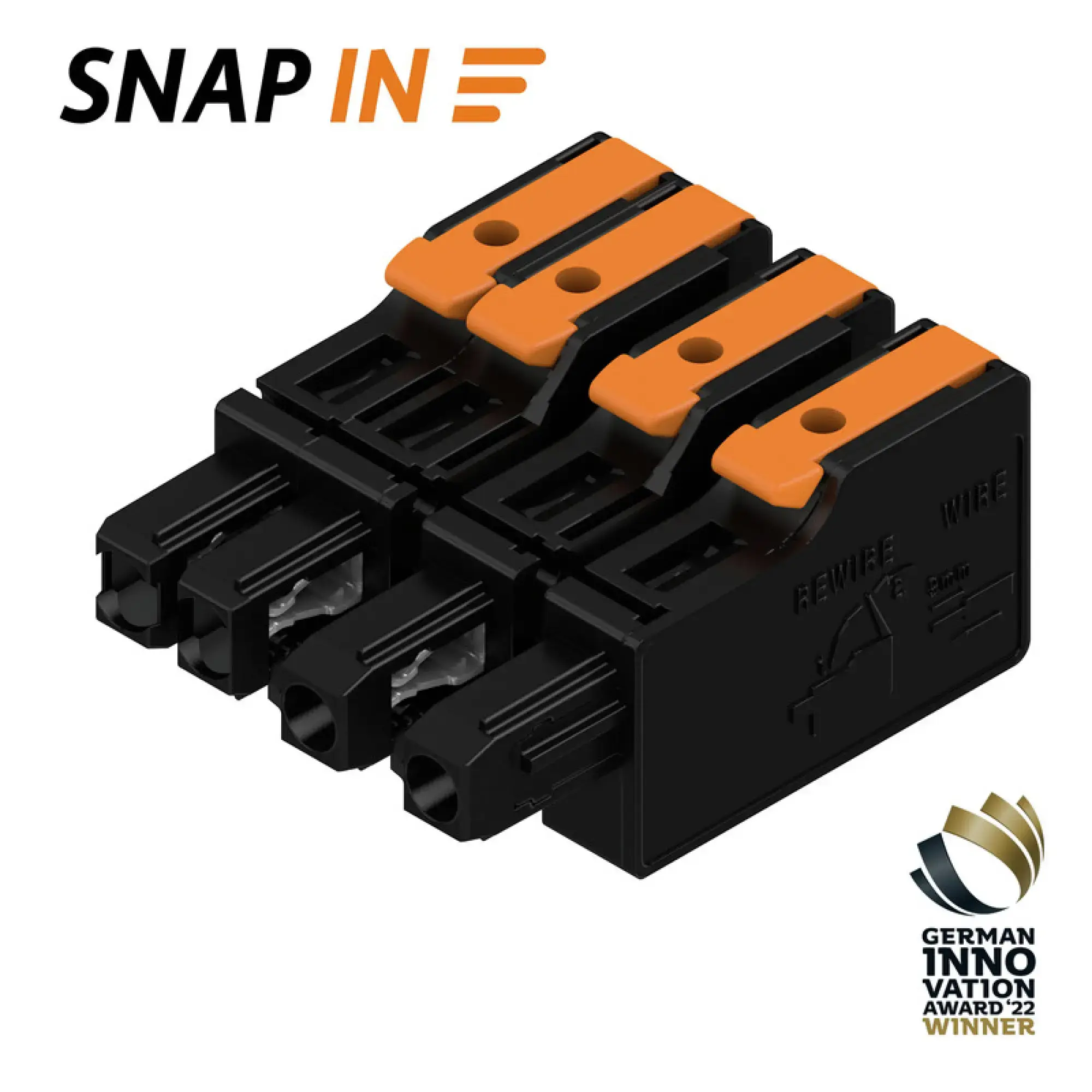 Weidmüller 8000078344 Hybrid connector (wire connection), 7.50 mm, Number of poles: 4, SNAP IN (img_001)