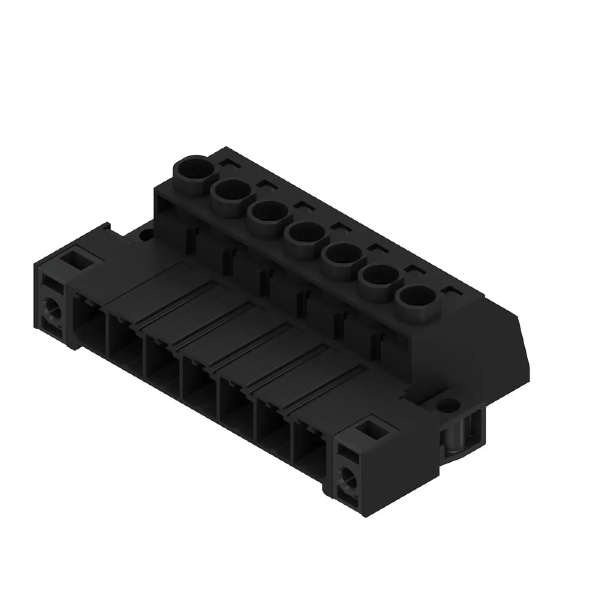 Weidmüller 2865830000 PCB connector (wire connection), 1000 V, 57 A, Pitch in mm: 7.62, Number of poles: 7, Clamping yoke connection, Box (img_001) Weidmüller 2865830000 PCB connector (wire connection), 1000 V, 57 A, Pitch in mm: 7.62, Number of poles: 7, Clamping yoke connection, Box (img_001)