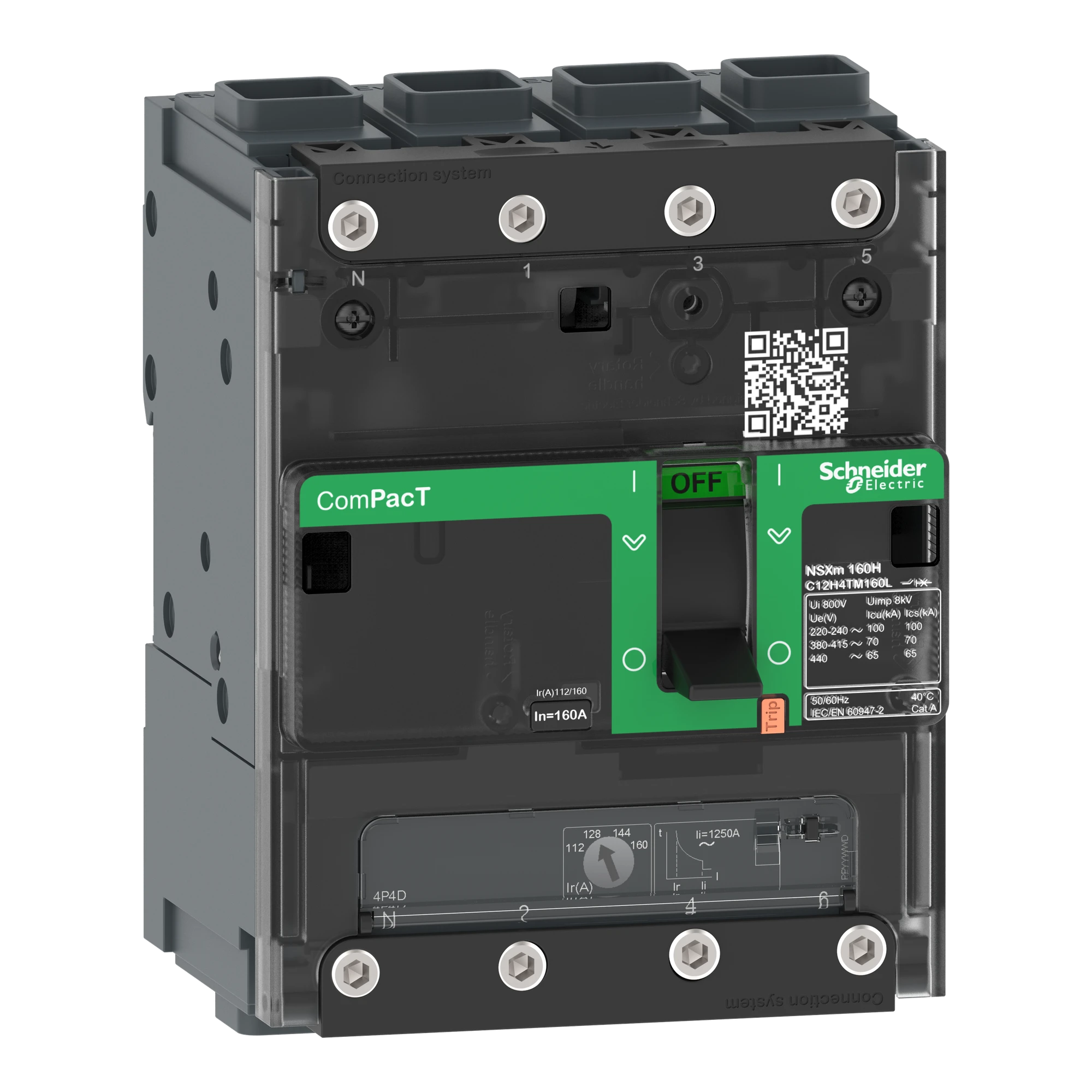 Schneider Electric C11B6TM032L Compact Circuit Breaker ComPacT NSXm 32A TM32D 4P3D 25kA/415V EverLink (img_001) Schneider Electric C11B6TM032L Compact Circuit Breaker ComPacT NSXm 32A TM32D 4P3D 25kA/415V EverLink (img_001)