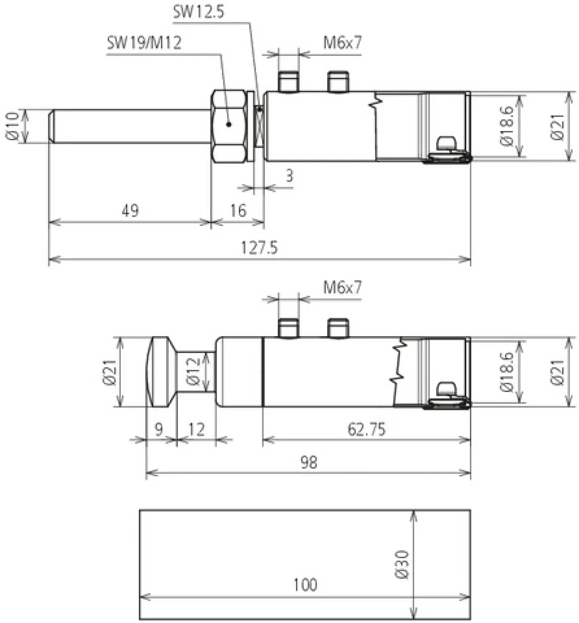 Dehn 819645 Connect. kit HVI light plus Cond. D21mm w. 2 parts, f. installation inside tube (img_002) Dehn 819645 Connect. kit HVI light plus Cond. D21mm w. 2 parts, f. installation inside tube (img_002)