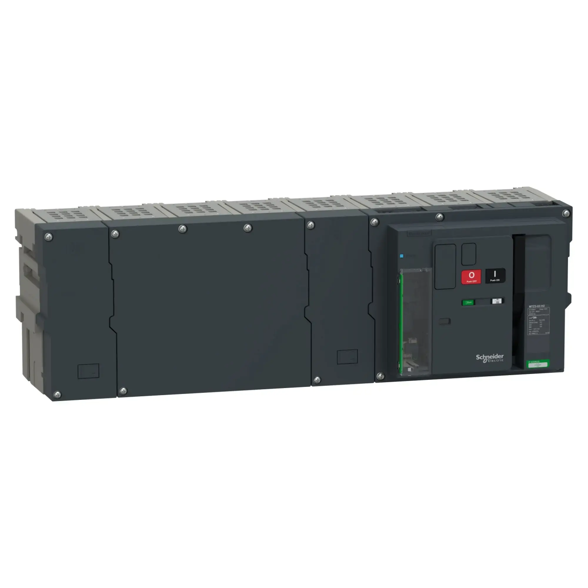 Schneider Electric LV948352 MasterPacT MTZ3 63 6300A H2 150kA/440VAC (Icu) 4P Grundschalter Einschub für MicroLogic Active (img_002)