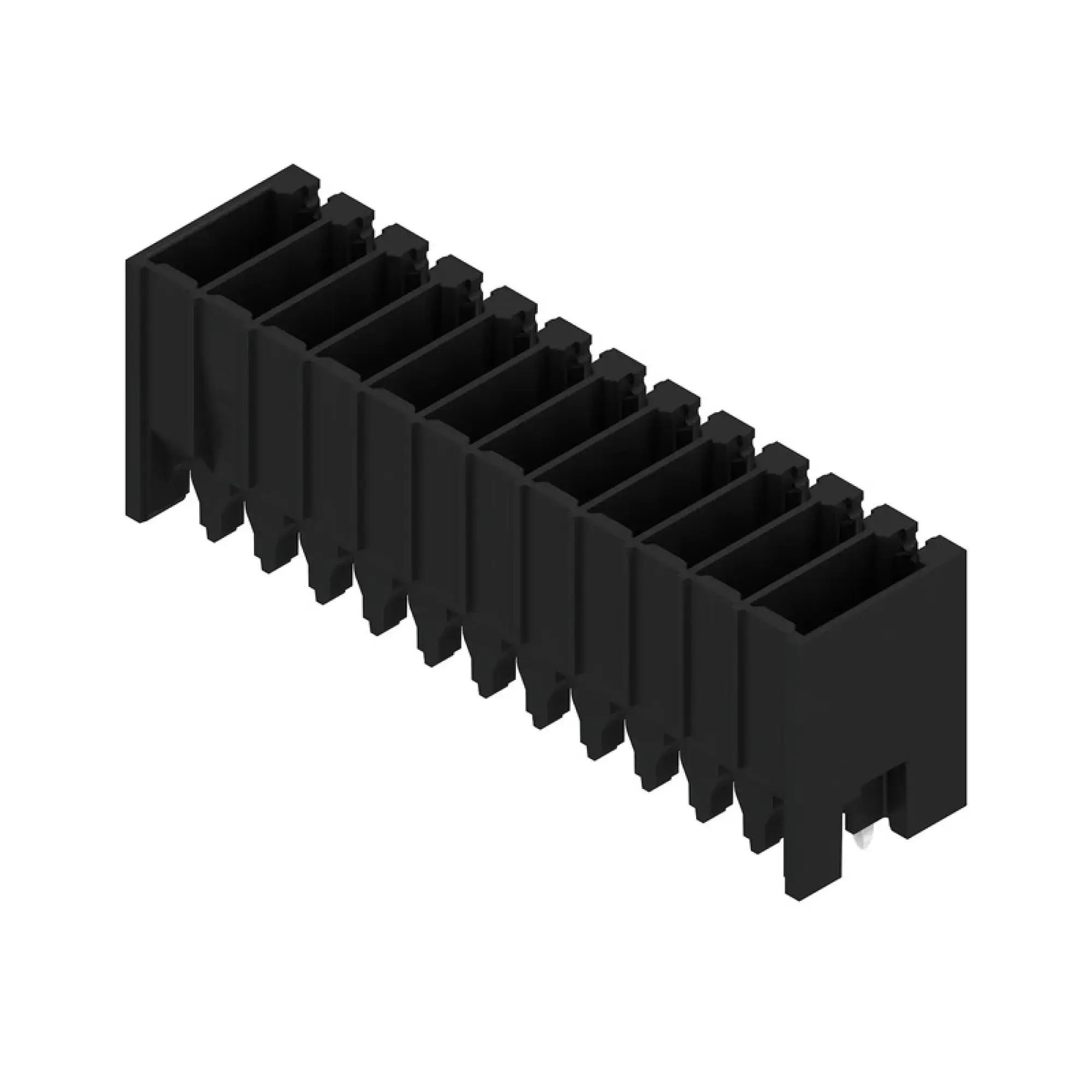 Weidmüller 1290450000 PCB connector (board connection), 160 V, 13.4 A, Pitch in mm: 3.50, Number of poles: 12, THT/THR solder connection, Box (img_001)