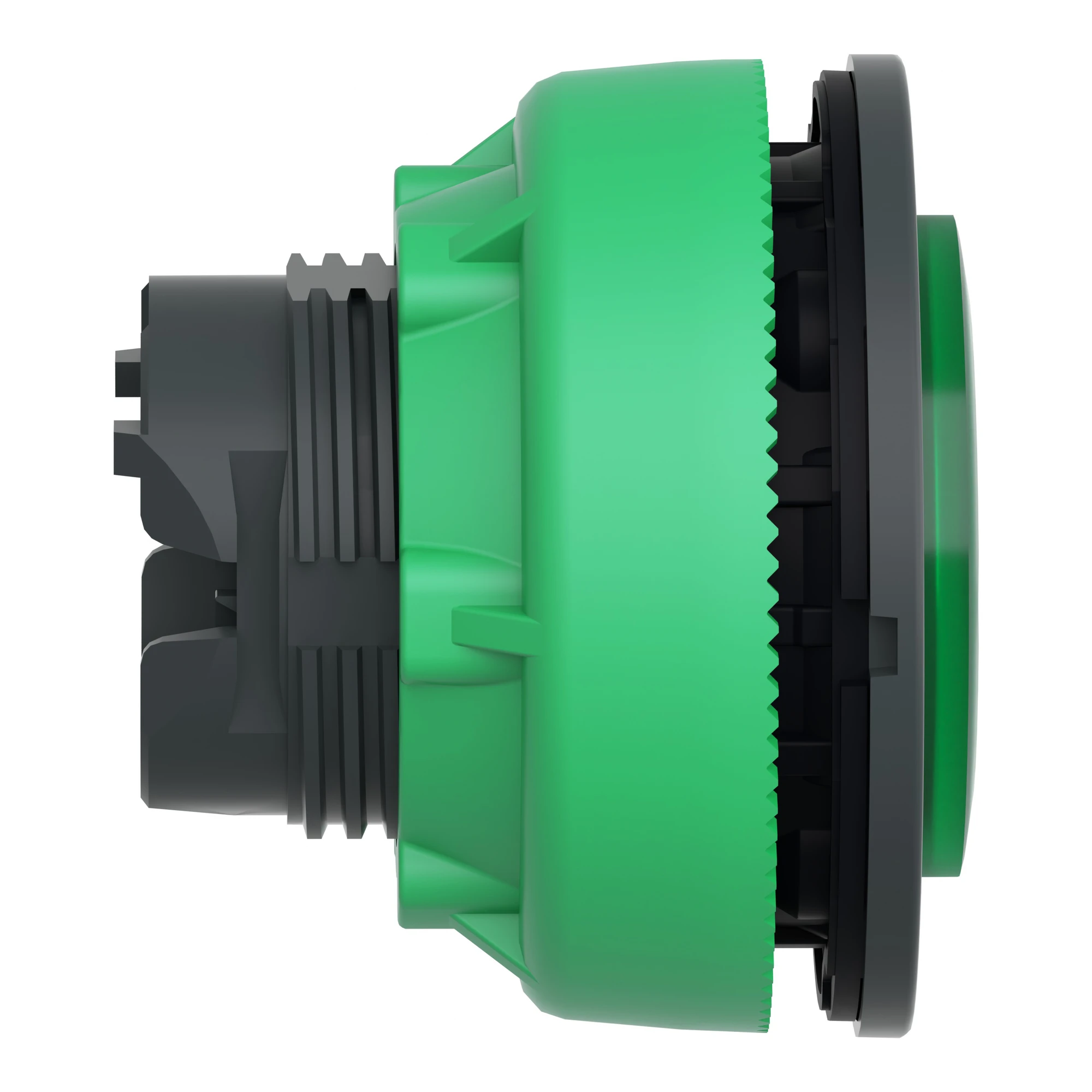 Schneider Electric ZB5FH33 Illuminated Push Button, Front Element, Harmony XB5F, Plastic, 30mm, Green, Prominent, Unlabeled, Latching (img_003) Schneider Electric ZB5FH33 Illuminated Push Button, Front Element, Harmony XB5F, Plastic, 30mm, Green, Prominent, Unlabeled, Latching (img_003)