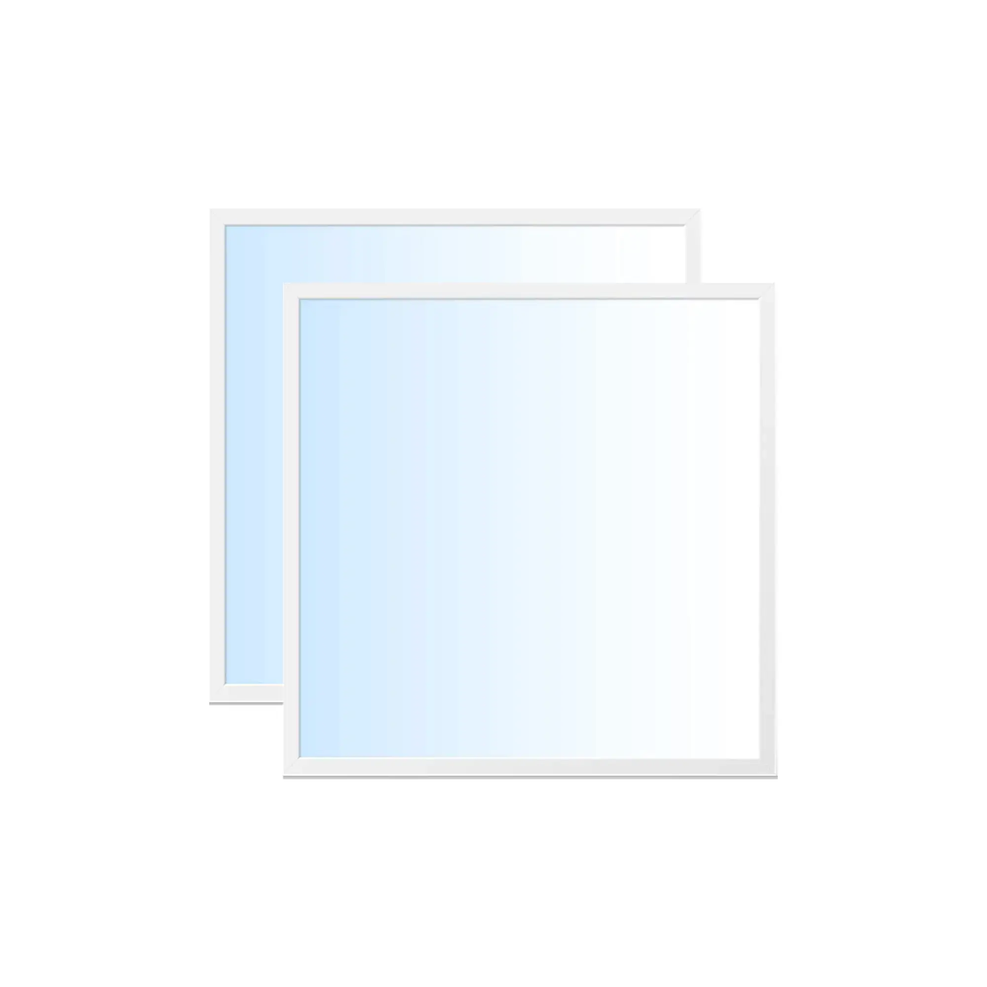 WSU Lights WS000001519-2 2-pack LED Panel, 62x62, cool white 6000K, 40W, 4400lm, UGR WSU Lights WS000001519-2 2-pack LED Panel, 62x62, cool white 6000K, 40W, 4400lm, UGR