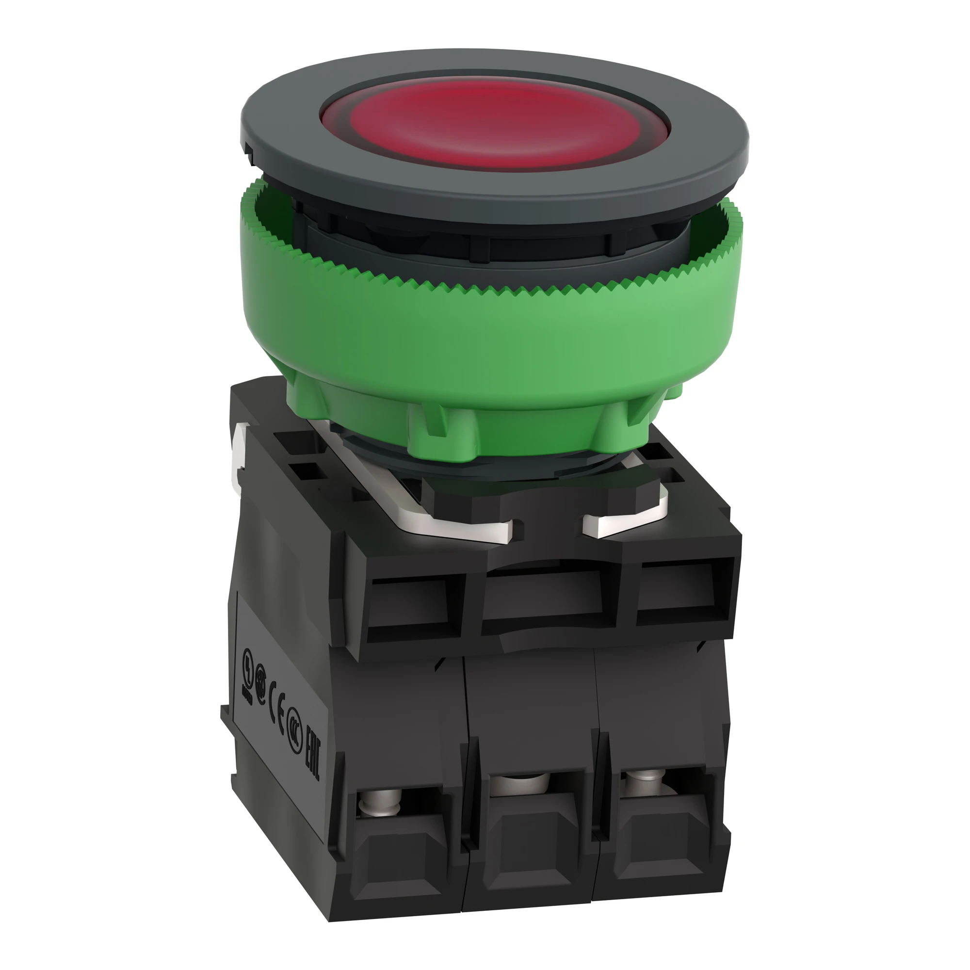 Schneider Electric XB5FW34B5 Illuminated Push Button, Harmony XB5F, Plastic, Antimicrobial, Red, 30mm, Universal LED, 1NO + 1NC, 24V ACDC (img_006) Schneider Electric XB5FW34B5 Illuminated Push Button, Harmony XB5F, Plastic, Antimicrobial, Red, 30mm, Universal LED, 1NO + 1NC, 24V ACDC (img_006)