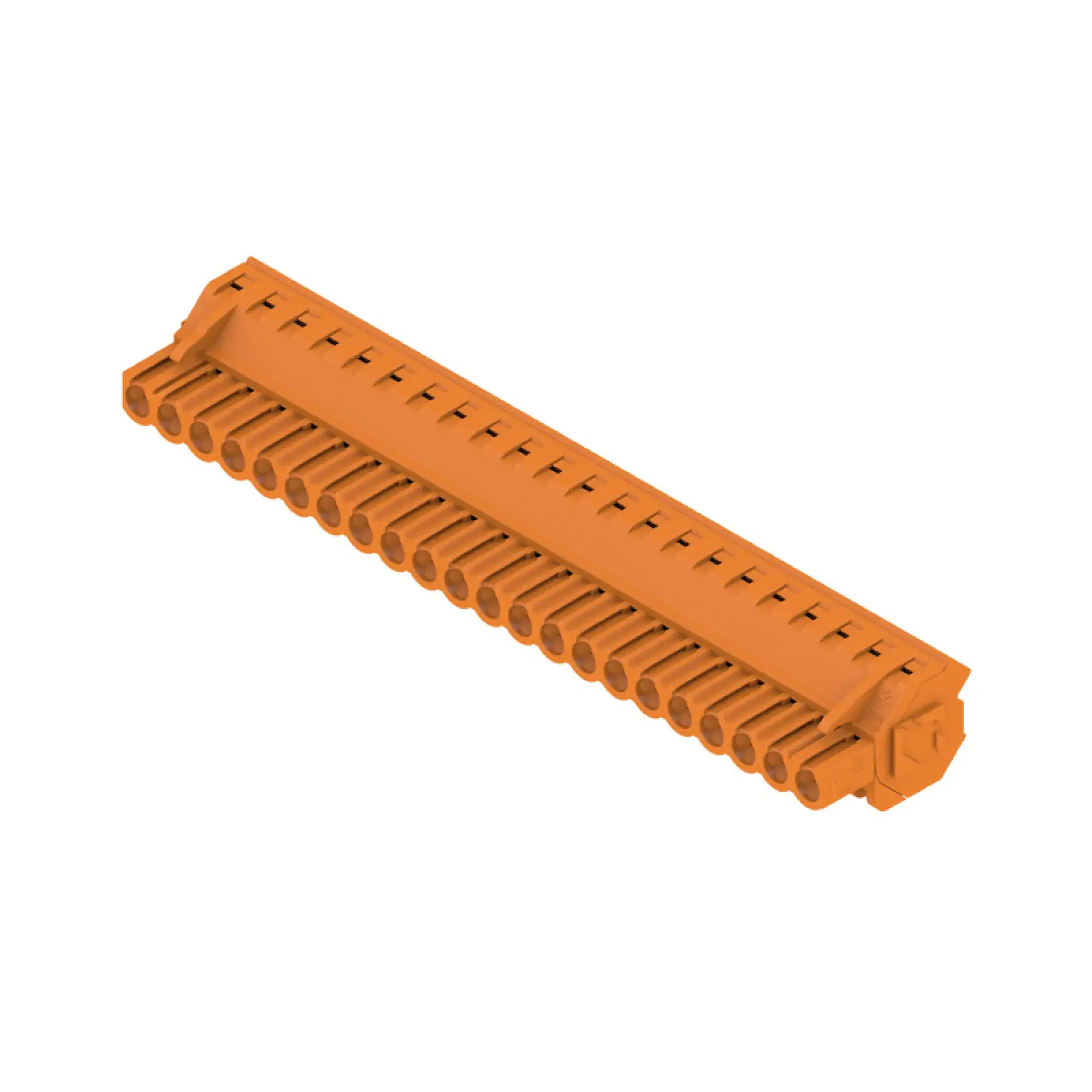 Weidmüller 1945950000 PCB connector (wire connection), 320 V, 17.5 A, Pitch in mm: 5.08, 4 mm², Number of poles: 22, Clamping yoke connection, Box (img_001)