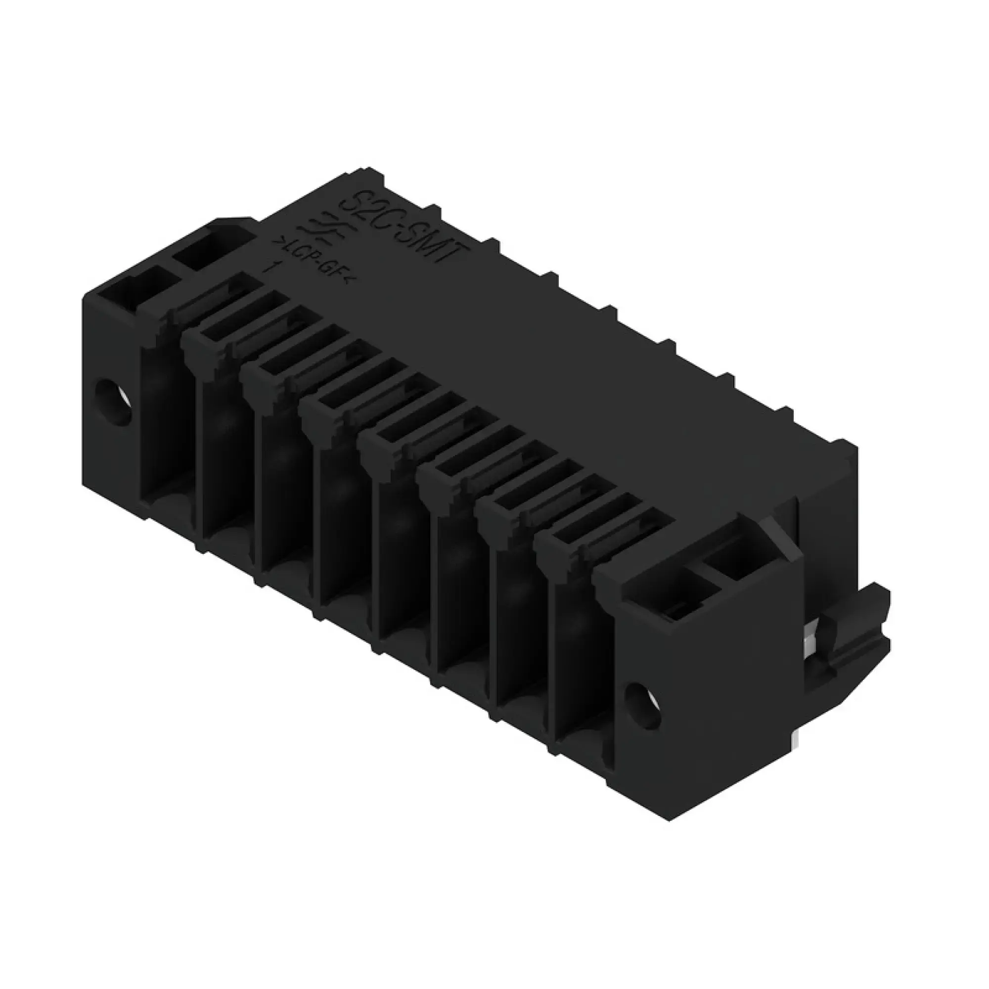 Weidmüller 1289910000 PCB connector (board connection), 160 V, 13.4 A, Pitch in mm: 3.50, Number of poles: 16, THT/THR solder connection, Box (img_001)