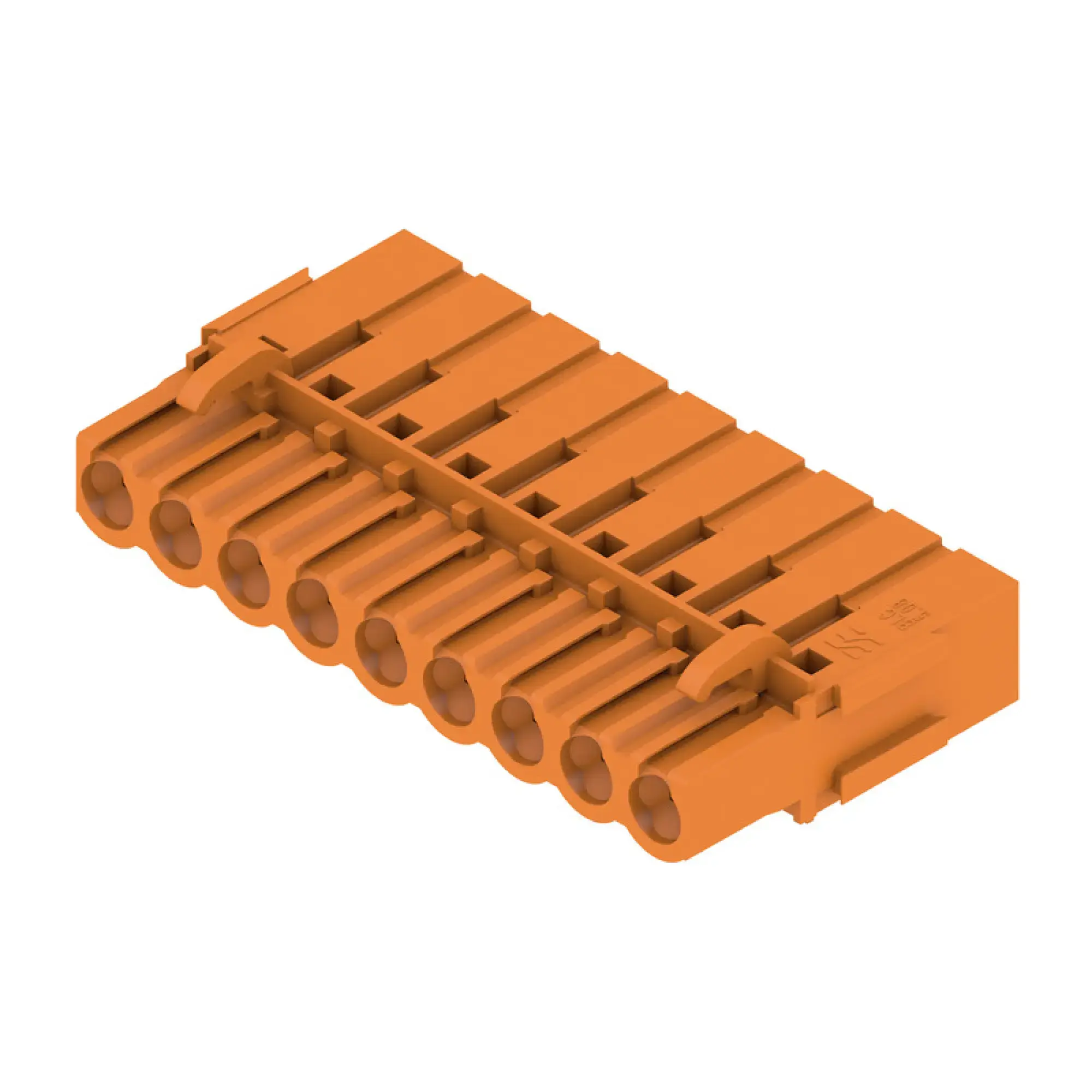 Weidmüller 1649440000 PCB connector (wire connection), 320 V, 21 A, Pitch in mm: 5.08, 2.5 mm², Number of poles: 9, Crimp connection, Box (img_001) Weidmüller 1649440000 PCB connector (wire connection), 320 V, 21 A, Pitch in mm: 5.08, 2.5 mm², Number of poles: 9, Crimp connection, Box (img_001)