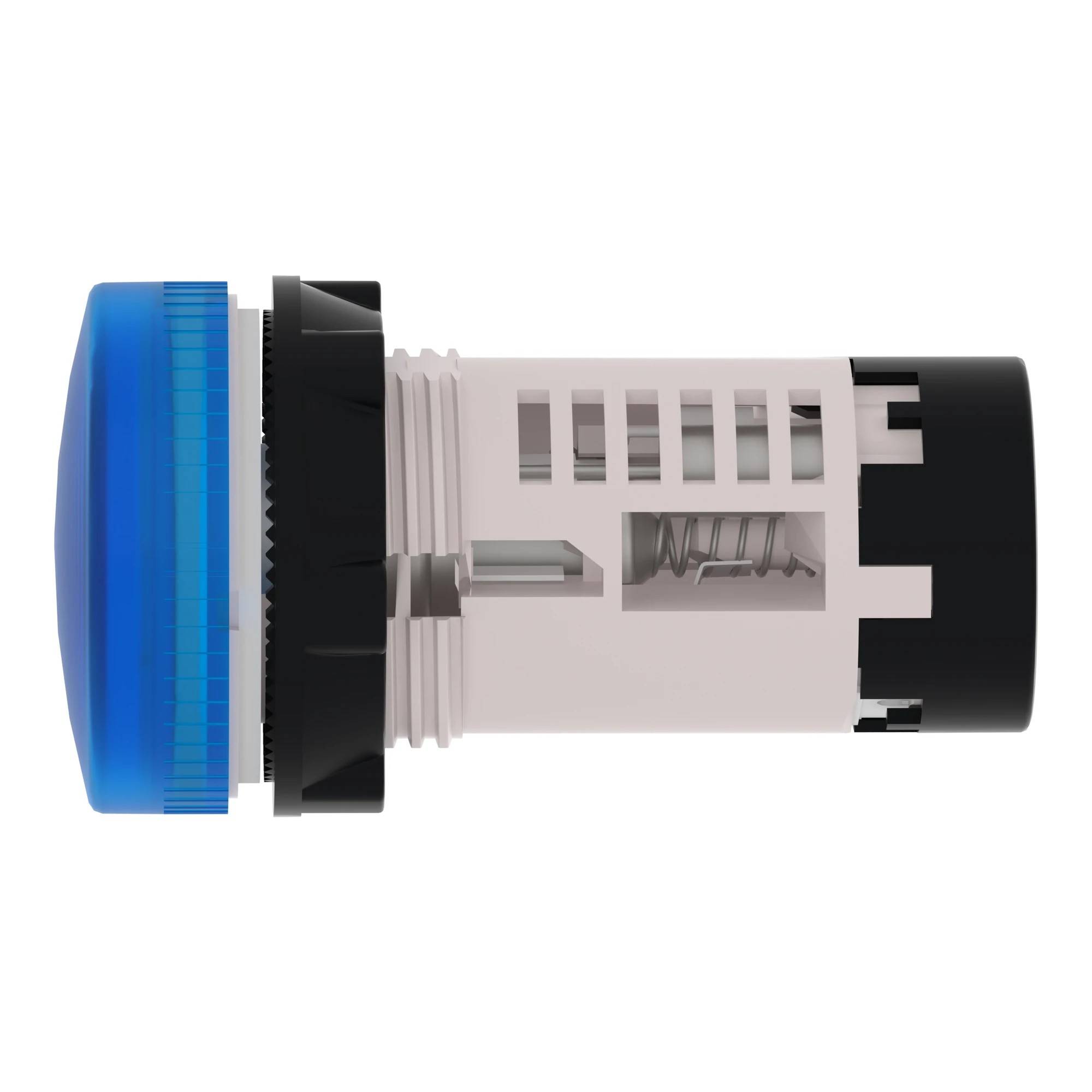 Schneider Electric XB7EV66P Pilot light, Harmony XB7, Monoblock, Plastic, Ø22mm, blue, Incandescent lamp, 230V AC, Screw terminal (img_007) Schneider Electric XB7EV66P Pilot light, Harmony XB7, Monoblock, Plastic, Ø22mm, blue, Incandescent lamp, 230V AC, Screw terminal (img_007)