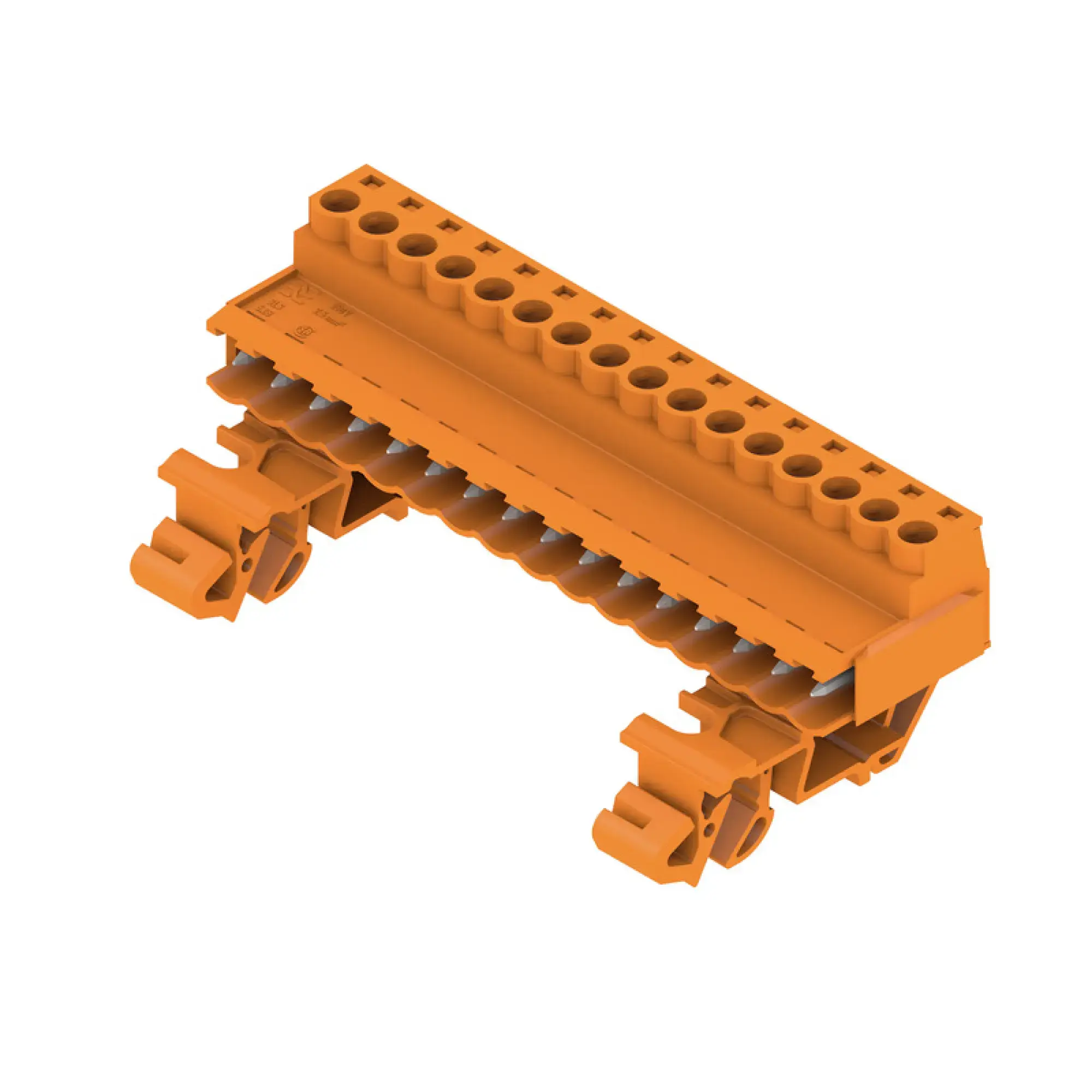 Weidmüller 1846100000 PCB connector (wire connection), 320 V, 21.5 A, Pitch in mm: 5.08, 3.31 mm², Number of poles: 16, Clamping yoke connection, Box (img_001)