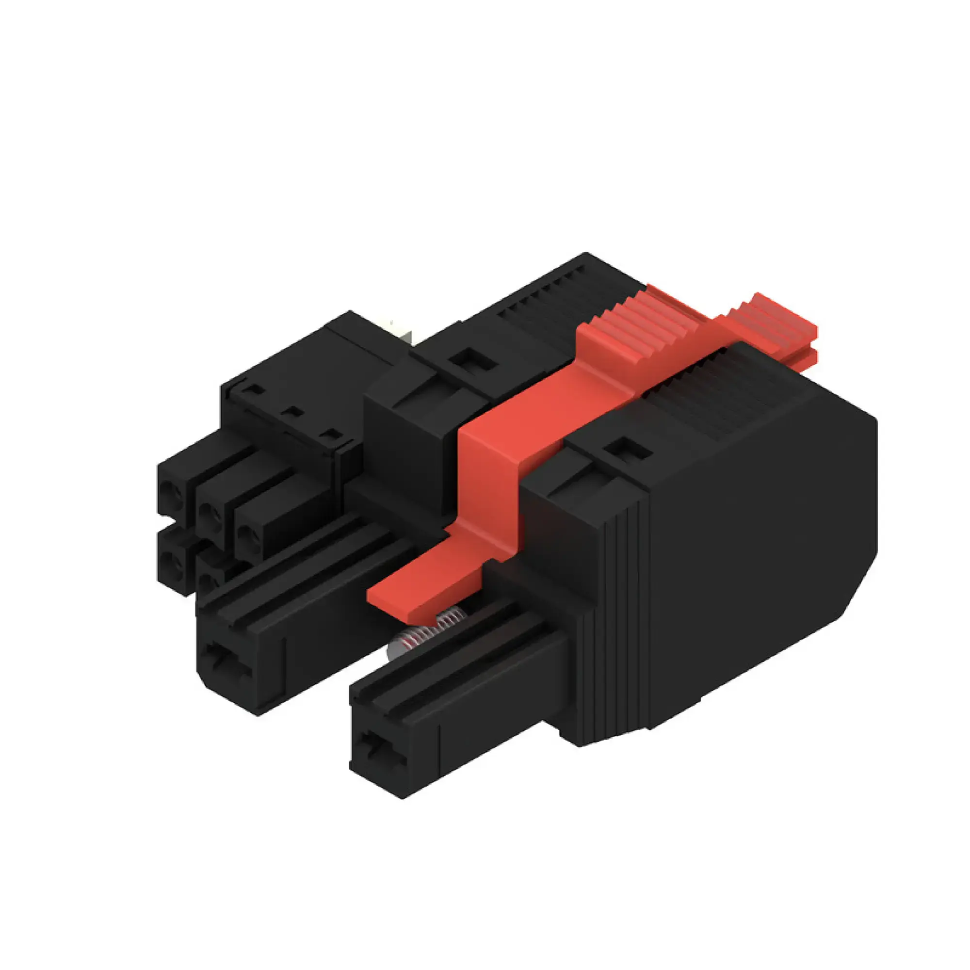 Weidmüller 1082080000 Hybrid connector (wire connection), 7.62 mm, Number of poles: 2, PUSH IN with actuator, PUSH IN without actuator (img_001)