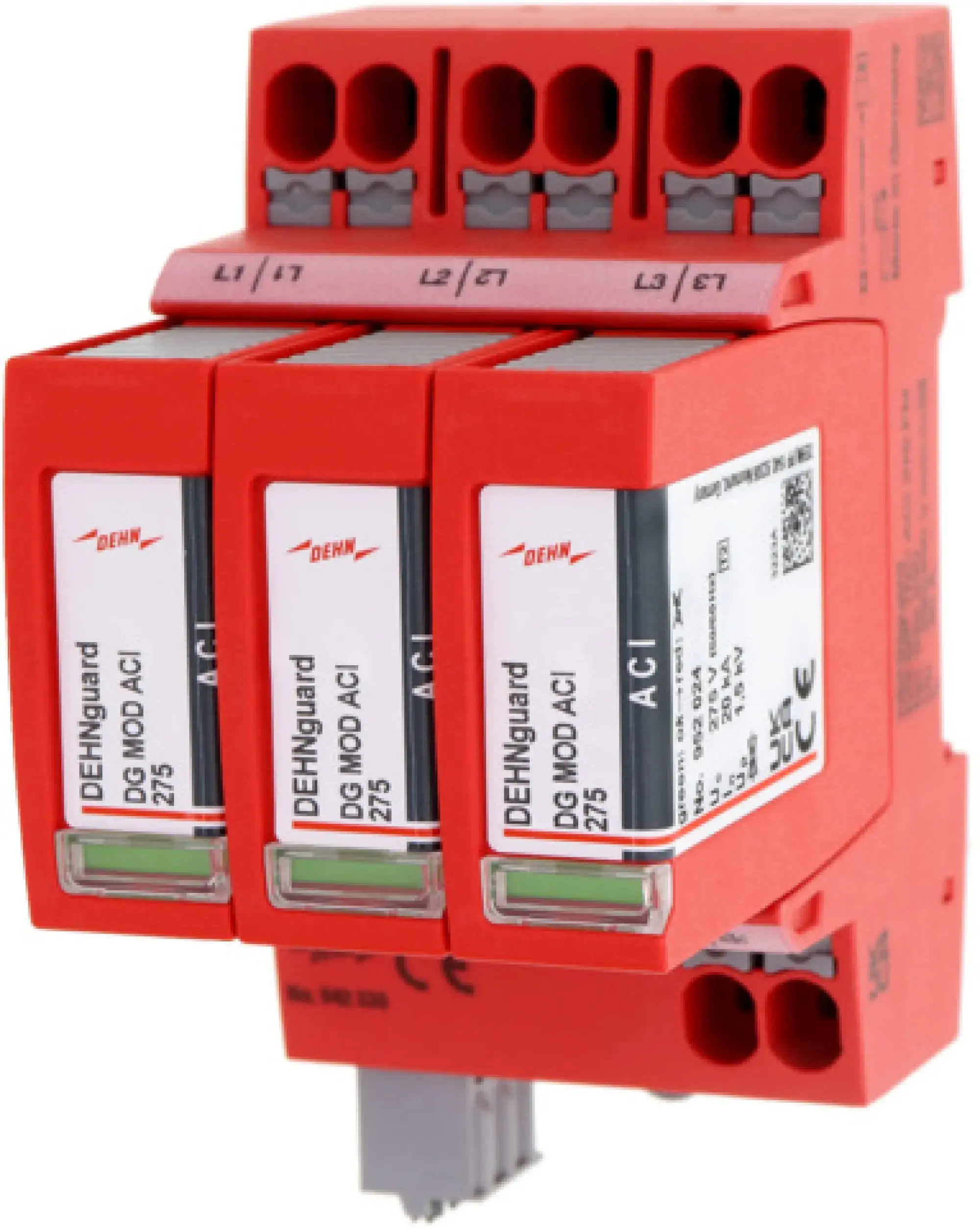 Dehn 942330 Type 2 surge arrester DEHNguard MP 4-pole Uc 275V for TN-C systems (img_001)