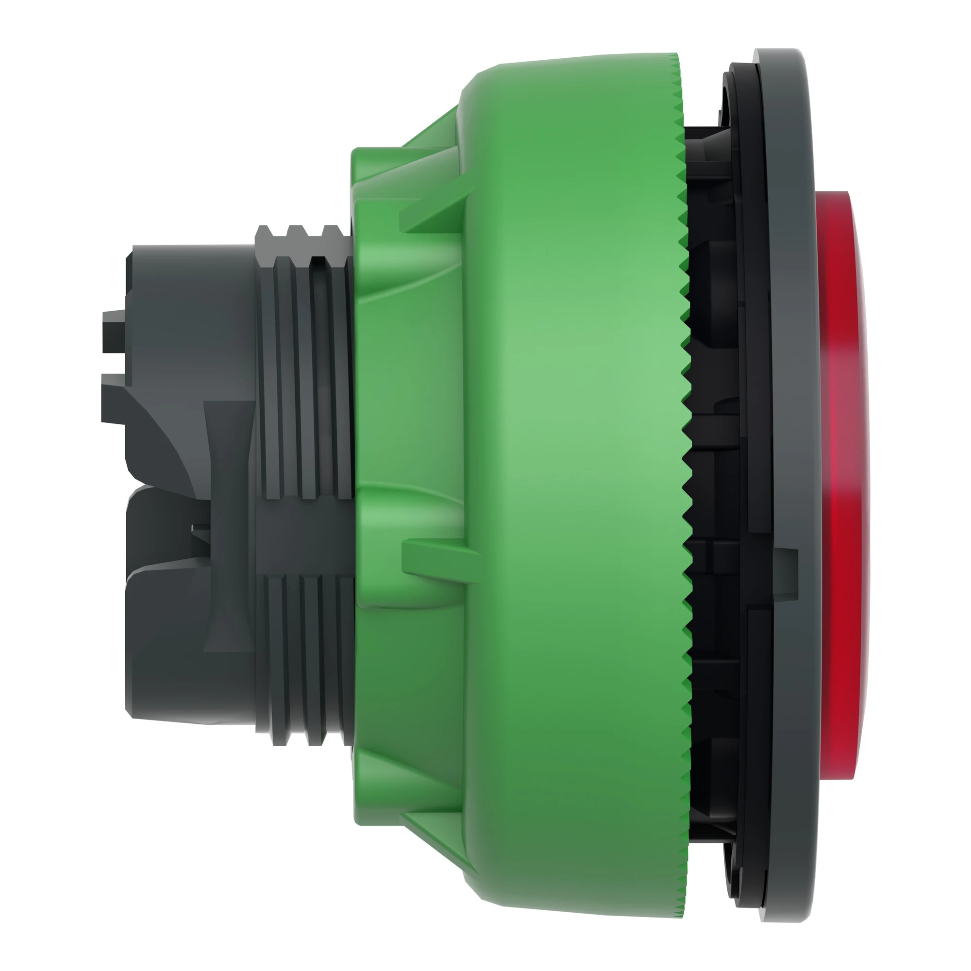 Schneider Electric ZB5FH43 Illuminated Push Button, Front Element, Harmony XB5F, Plastic, 30mm, Red, Projecting, Unlabeled, Latching (img_003) Schneider Electric ZB5FH43 Illuminated Push Button, Front Element, Harmony XB5F, Plastic, 30mm, Red, Projecting, Unlabeled, Latching (img_003)