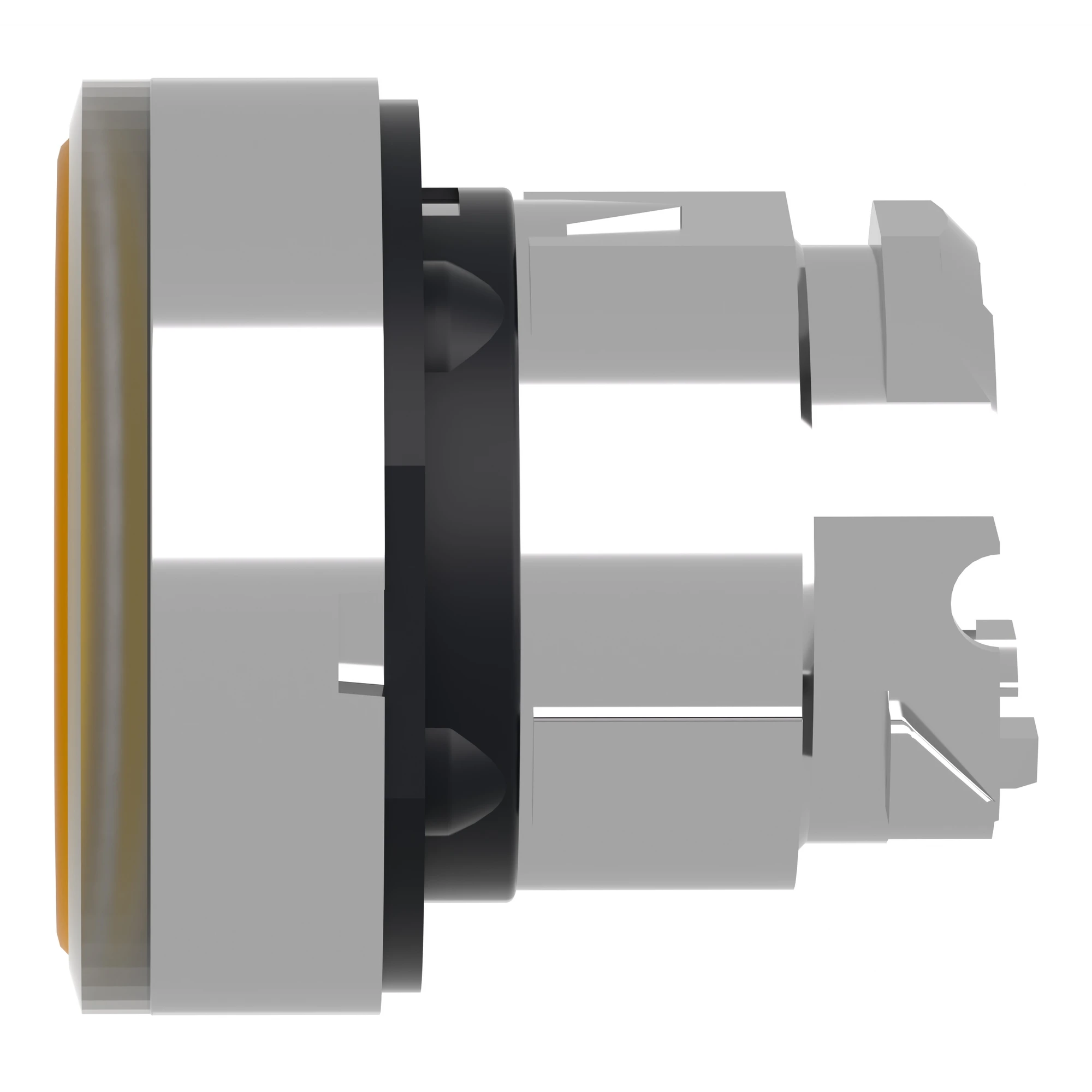 Schneider Electric ZB4BW35 Illuminated push-button, front element, Harmony XB4, metal, 22mm, orange, unmarked, momentary, smooth dome, BA9s (img_005) Schneider Electric ZB4BW35 Illuminated push-button, front element, Harmony XB4, metal, 22mm, orange, unmarked, momentary, smooth dome, BA9s (img_005)