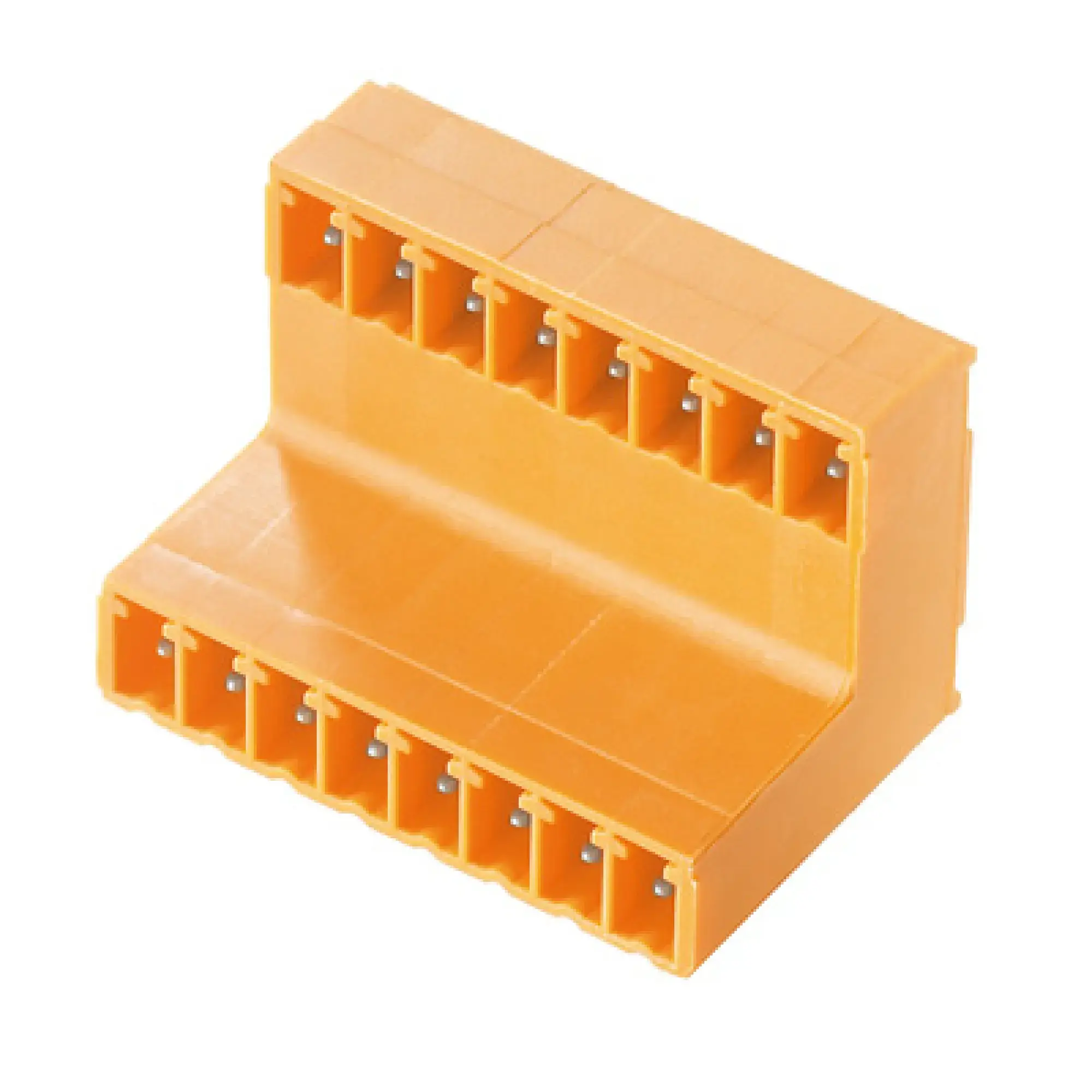 Weidmüller 1032160000 PCB connector (board connection), 160 V, 17.5 A, Pitch in mm: 3.81, Number of poles: 16, THT solder connection, Box (img_001)