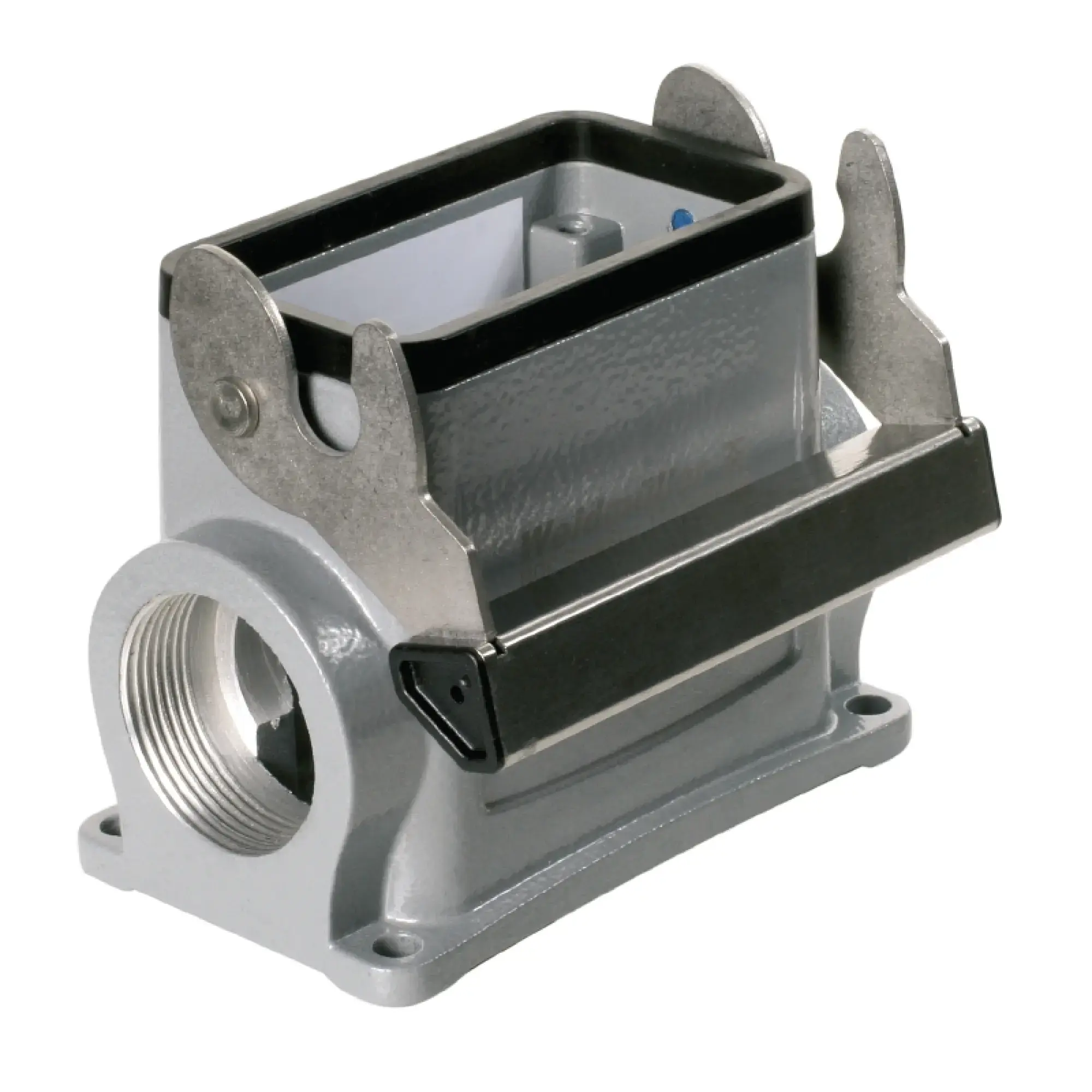 Weidmüller 1787370000 Housing (industry plug-in connectors), Base housing, End-locking clamp, lower side, Size: 4, IP65 (in plugged condition) (img_001)