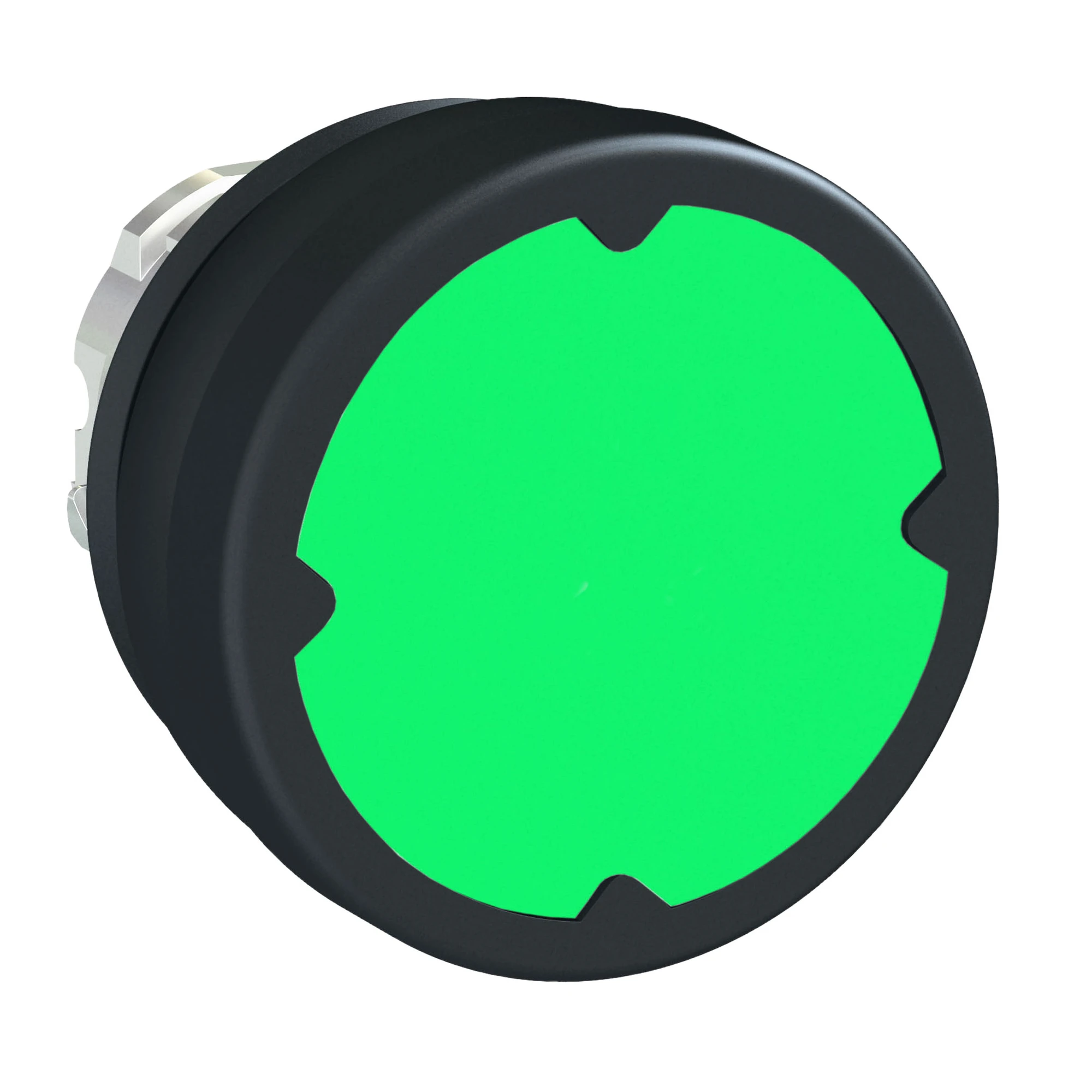 Schneider Electric ZB4BC380 Push Button, Front Element, Harmony XB4, Metal, 22mm, Green, Unlabelled, Momentary, Sealing Gasket (img_001) Schneider Electric ZB4BC380 Push Button, Front Element, Harmony XB4, Metal, 22mm, Green, Unlabelled, Momentary, Sealing Gasket (img_001)
