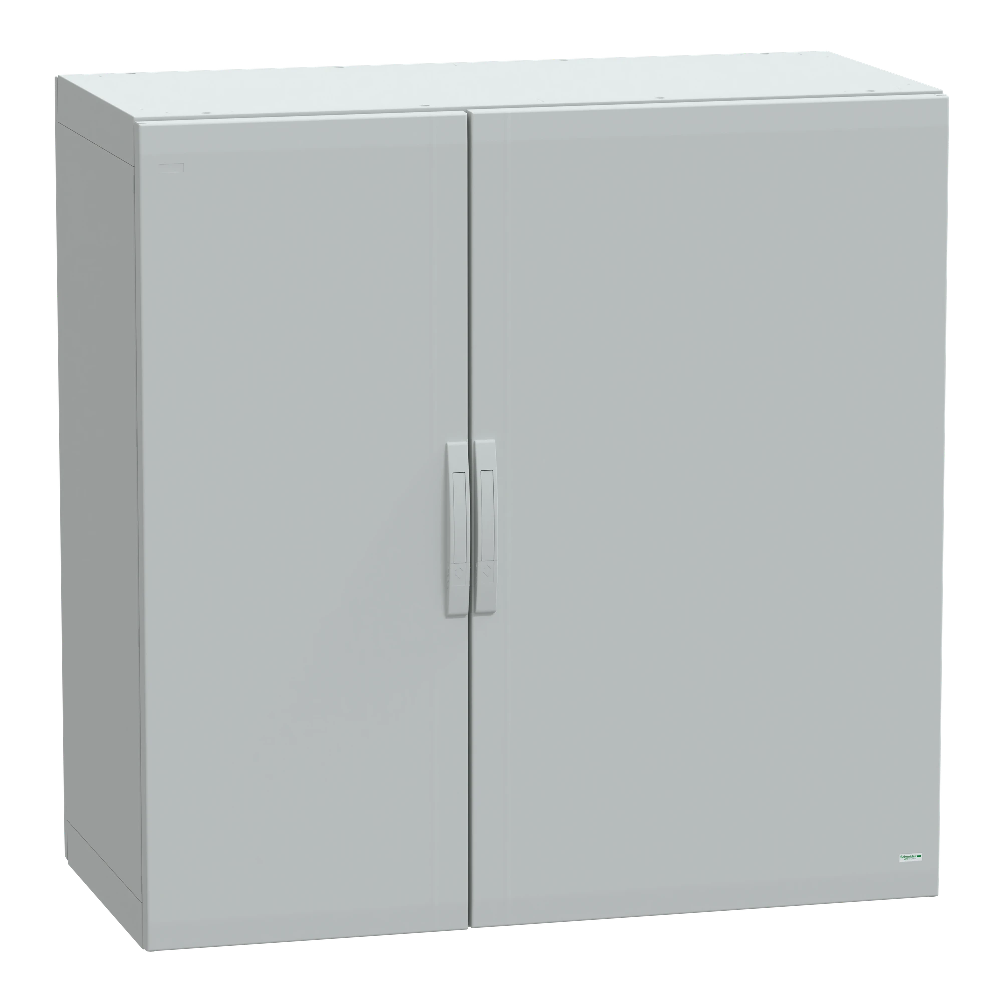 Schneider Electric NSYPLA12126G Polyester enclosure floor standing sealed PLA complete 1250x1250x620mm IP65, solid doors (img_001)