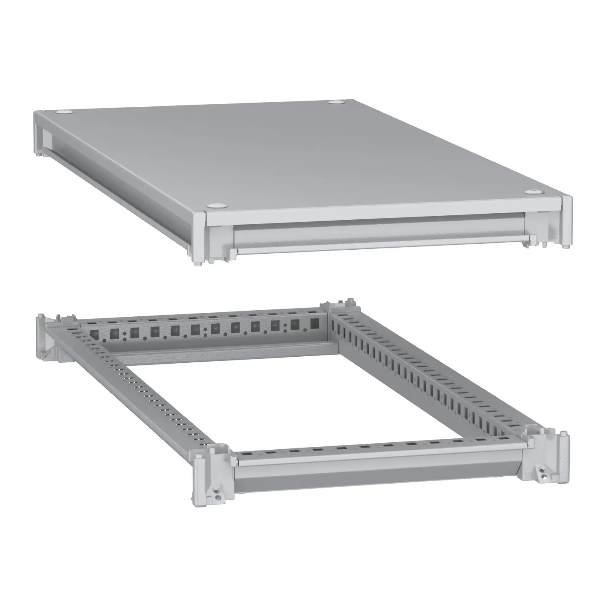 Schneider Electric NSYSFNC48 Lower and upper frame, PanelSeT SFN, for electrical enclosures W 400 x D 800 mm, including roof (img_003) Schneider Electric NSYSFNC48 Lower and upper frame, PanelSeT SFN, for electrical enclosures W 400 x D 800 mm, including roof (img_003)