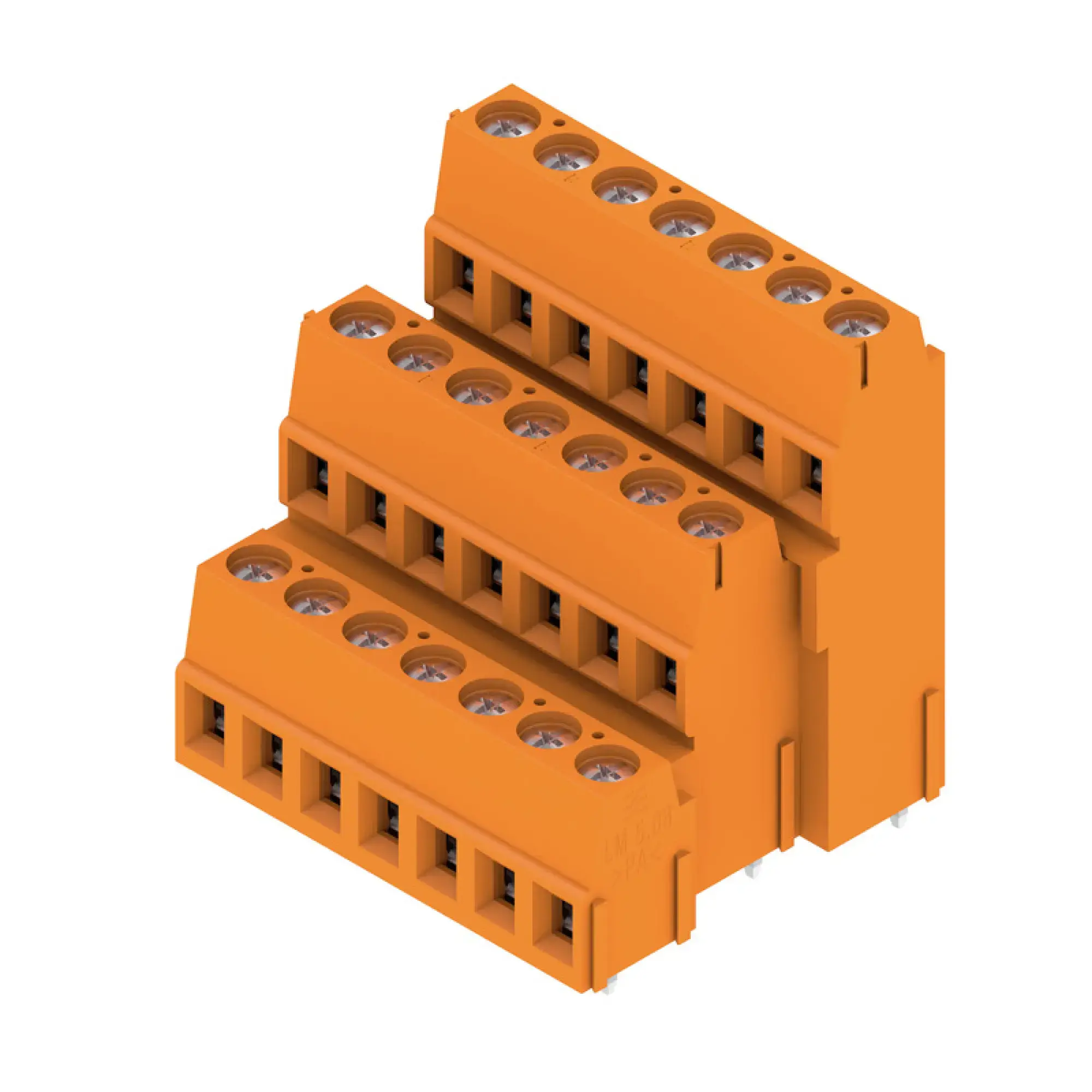 Weidmüller 1769670000 PCB terminal, 320 V, 17.5 A, Pitch in mm: 5.08, 2.5 mm², Number of poles: 21, Clamping yoke connection, THT solder connection, 90°, Box (img_001) Weidmüller 1769670000 PCB terminal, 320 V, 17.5 A, Pitch in mm: 5.08, 2.5 mm², Number of poles: 21, Clamping yoke connection, THT solder connection, 90°, Box (img_001)