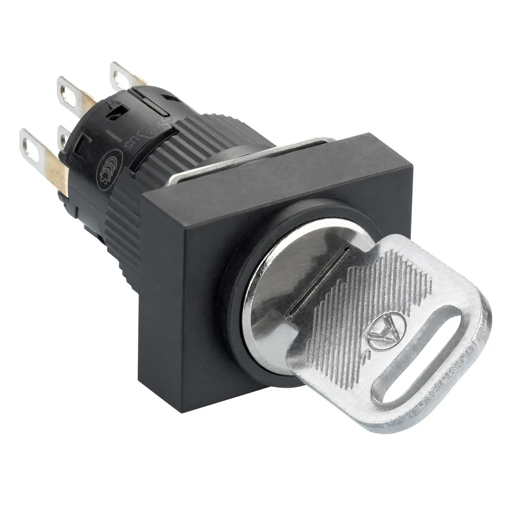 Schneider Electric XB6EDG222P Black Selector Switch Ø 16, protruding, locking mechanism 2 positions, 2NO (img_002)