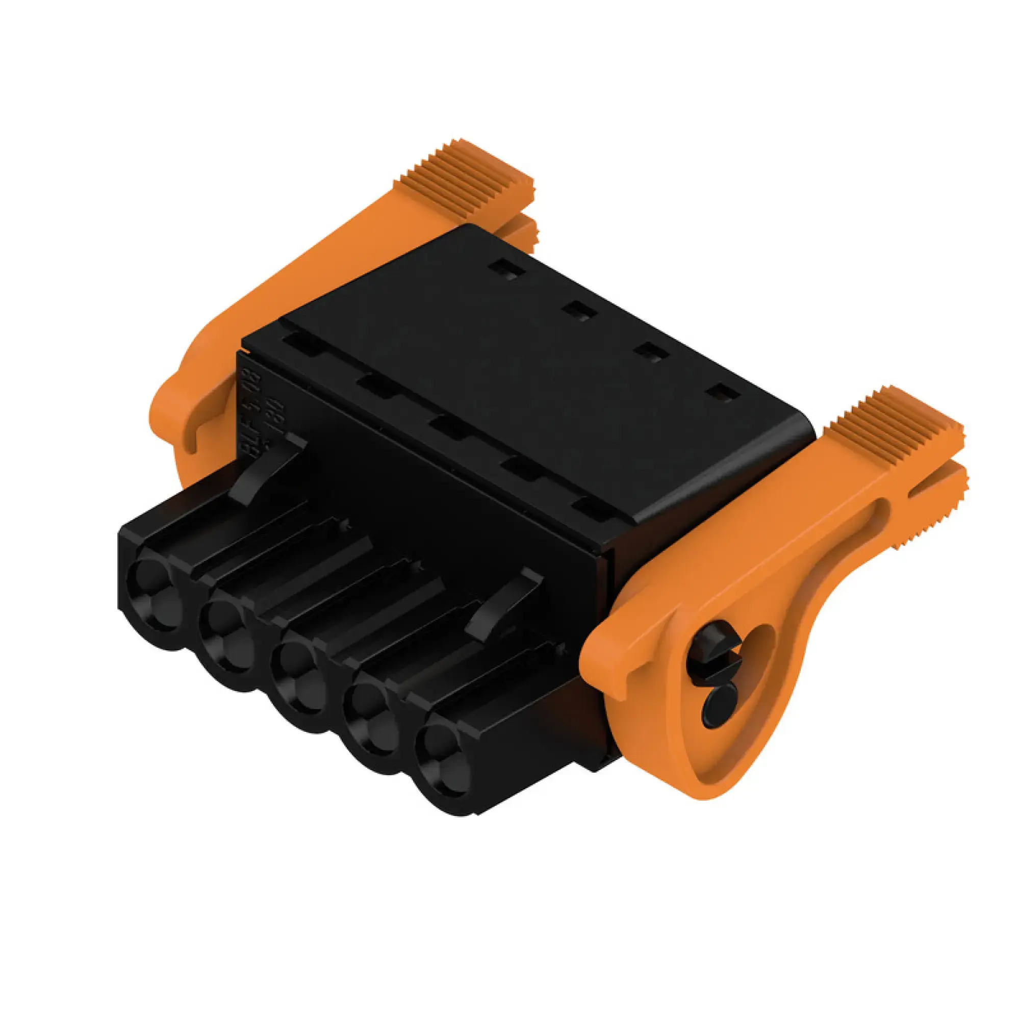 Weidmüller 1014150000 PCB connector (wire connection), 320 V, 24 A, Pitch in mm: 5.08, 3.31 mm², Number of poles: 5, PUSH IN with actuator, Box (img_001)