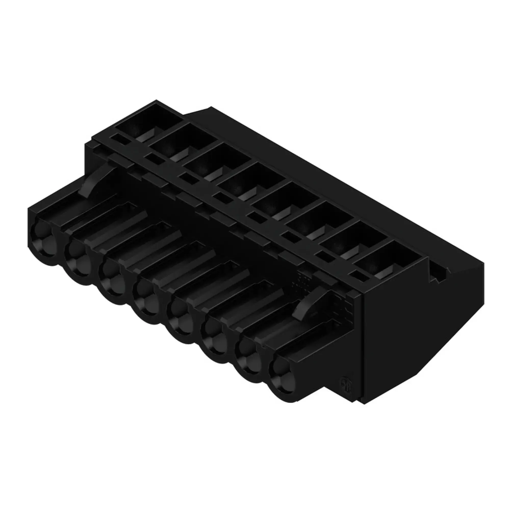 Weidmüller 1958590000 PCB connector (wire connection), 320 V, 23 A, Pitch in mm: 5.00, 4 mm², Number of poles: 8, Clamping yoke connection, Box (img_001)