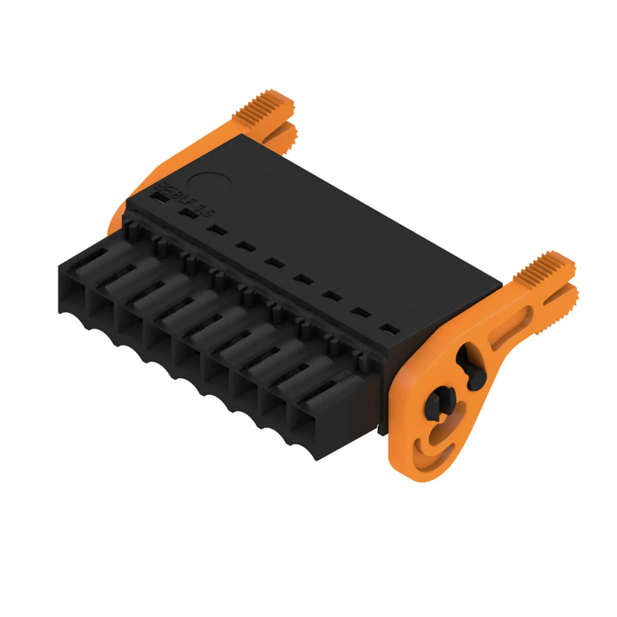 Weidmüller 2538080000 PCB connector (wire connection), 160 V, 17.5 A, Pitch in mm: 3.50, 1.5 mm², Number of poles: 9, PUSH IN with actuator, Box (img_001)