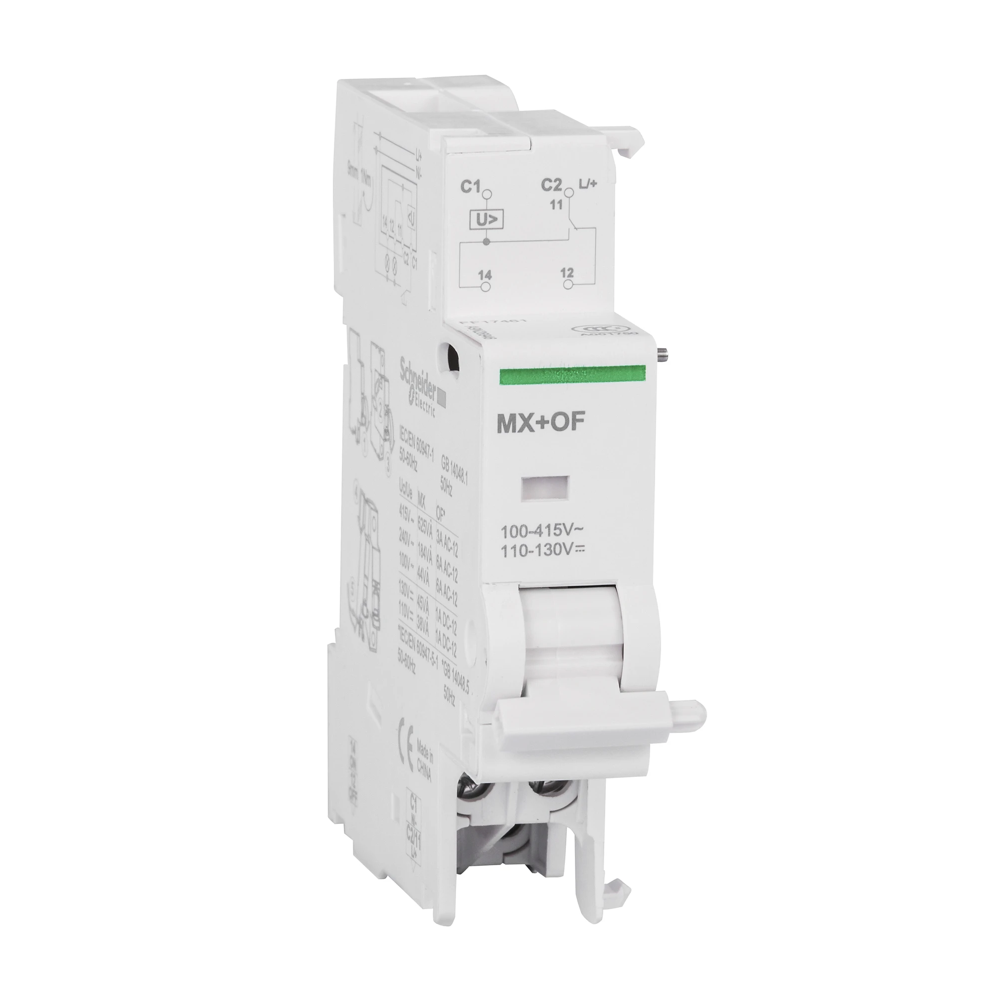Schneider Electric A9N26946 Working current release MX+Auxiliary contact OF, 220-415V AC 110-130V DC (img_001) Schneider Electric A9N26946 Working current release MX+Auxiliary contact OF, 220-415V AC 110-130V DC (img_001)