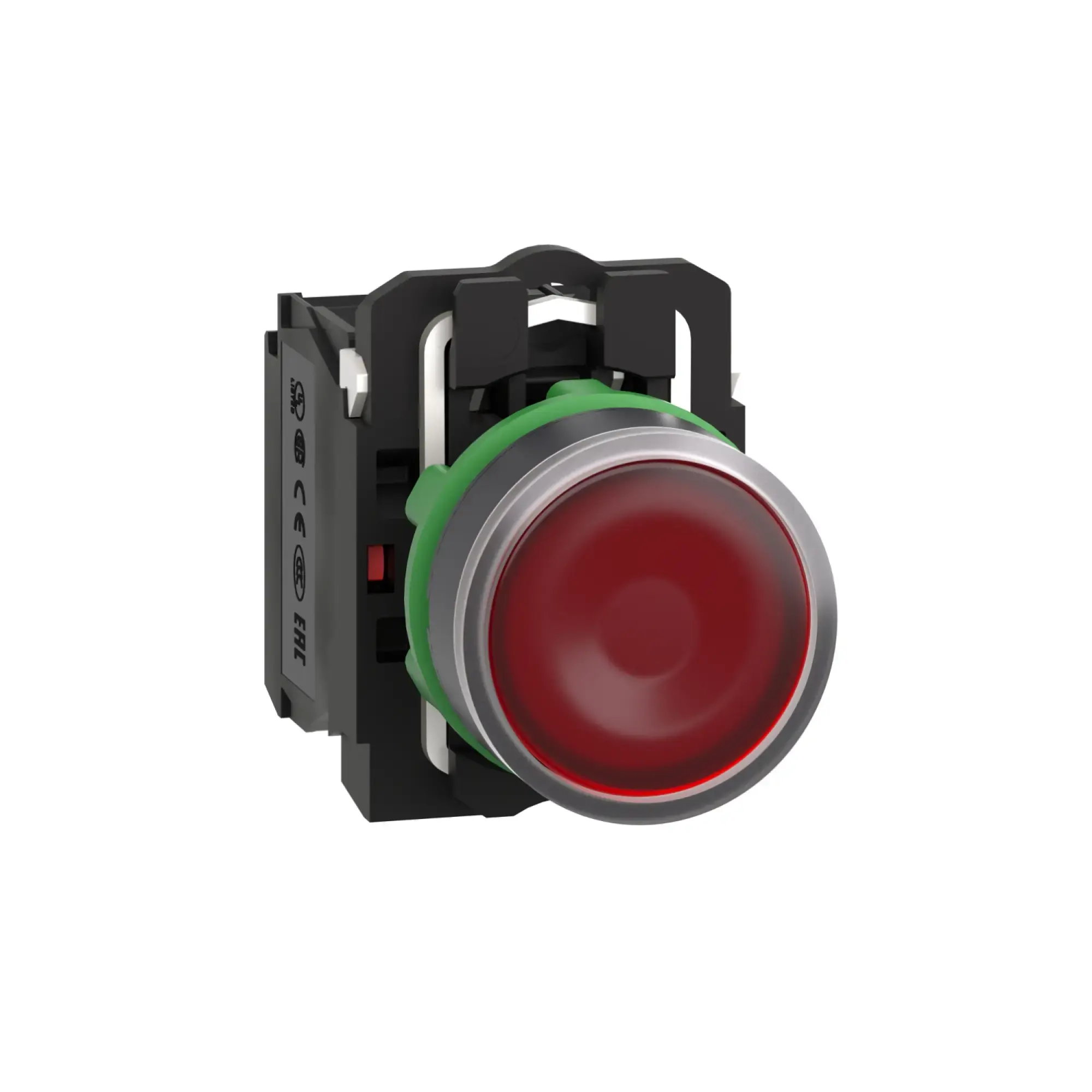 Schneider Electric XB5AW34B5 Illuminated push-button, Harmony XB5, plastic, red, 22mm, universal LED, smooth dome, 1NO + 1NC, 24V ACDC (img_001) Schneider Electric XB5AW34B5 Illuminated push-button, Harmony XB5, plastic, red, 22mm, universal LED, smooth dome, 1NO + 1NC, 24V ACDC (img_001)