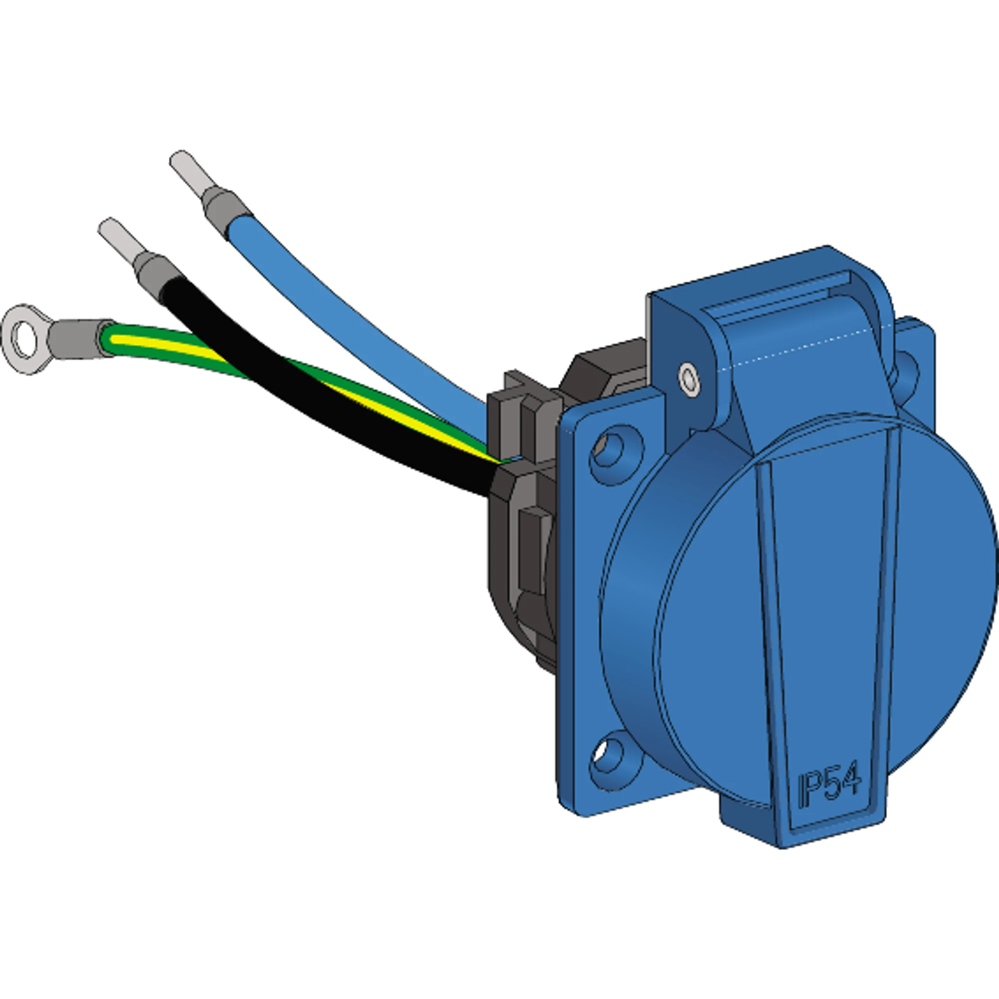 Schneider Electric EVP1BSSE TE Socket Assembly 1-Ph IEC - Smart Wallbox (img_001) Schneider Electric EVP1BSSE TE Socket Assembly 1-Ph IEC - Smart Wallbox (img_001)