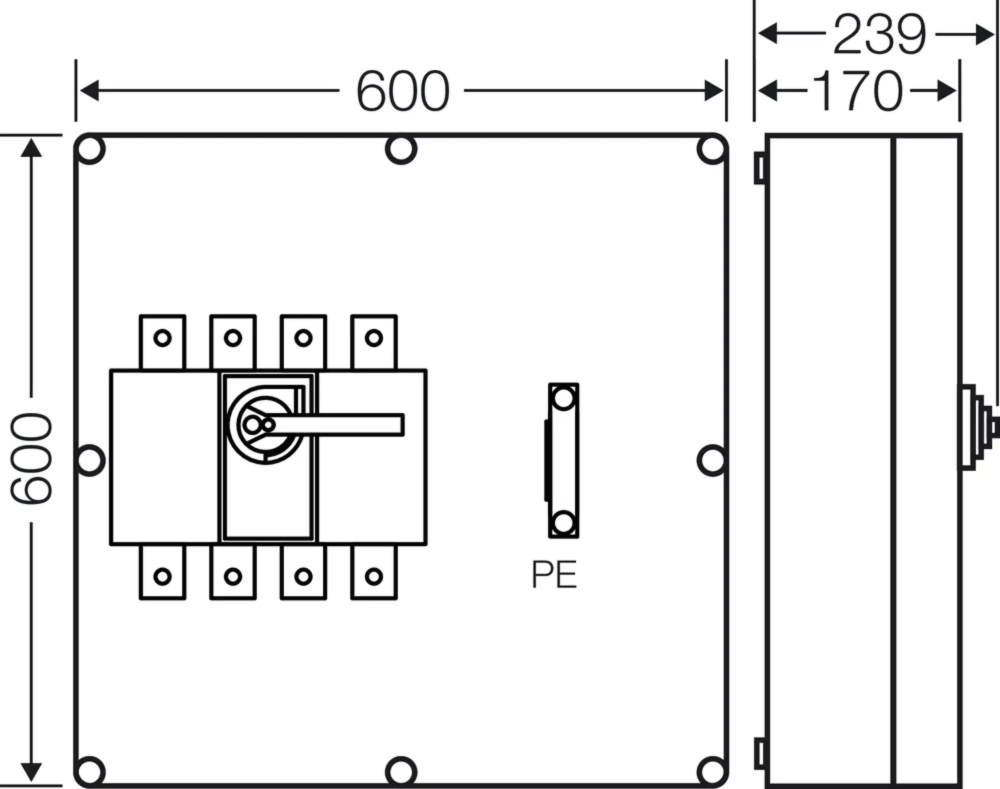 Hensel 20000589 Mi-Lasttrennschaltergehäuse 400A, 4polig + PE Mi 7846 (img_004) Hensel 20000589 Mi-Lasttrennschaltergehäuse 400A, 4polig + PE Mi 7846 (img_004)