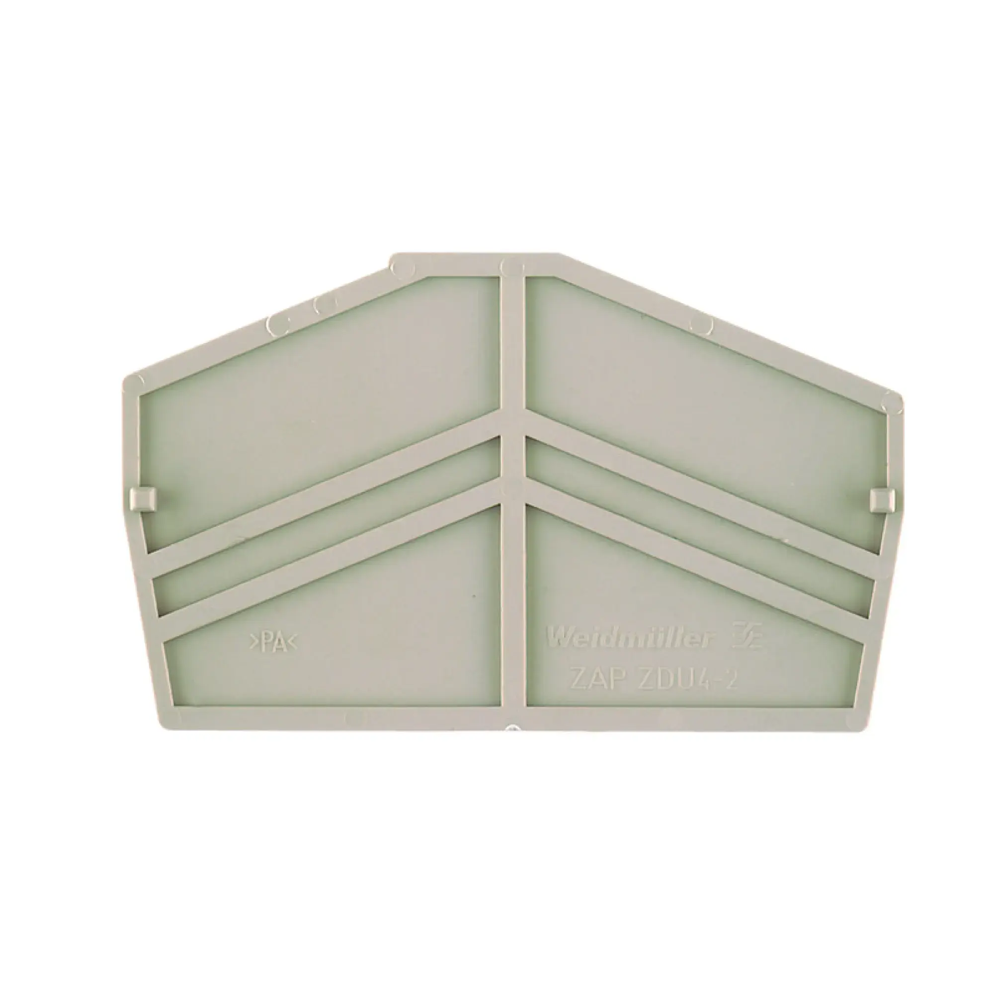 Weidmüller 1770400000 End plate (terminals), dark beige, Height: 61.5 mm, Width: 2 mm, V-0, Wemid (img_001) Weidmüller 1770400000 End plate (terminals), dark beige, Height: 61.5 mm, Width: 2 mm, V-0, Wemid (img_001)