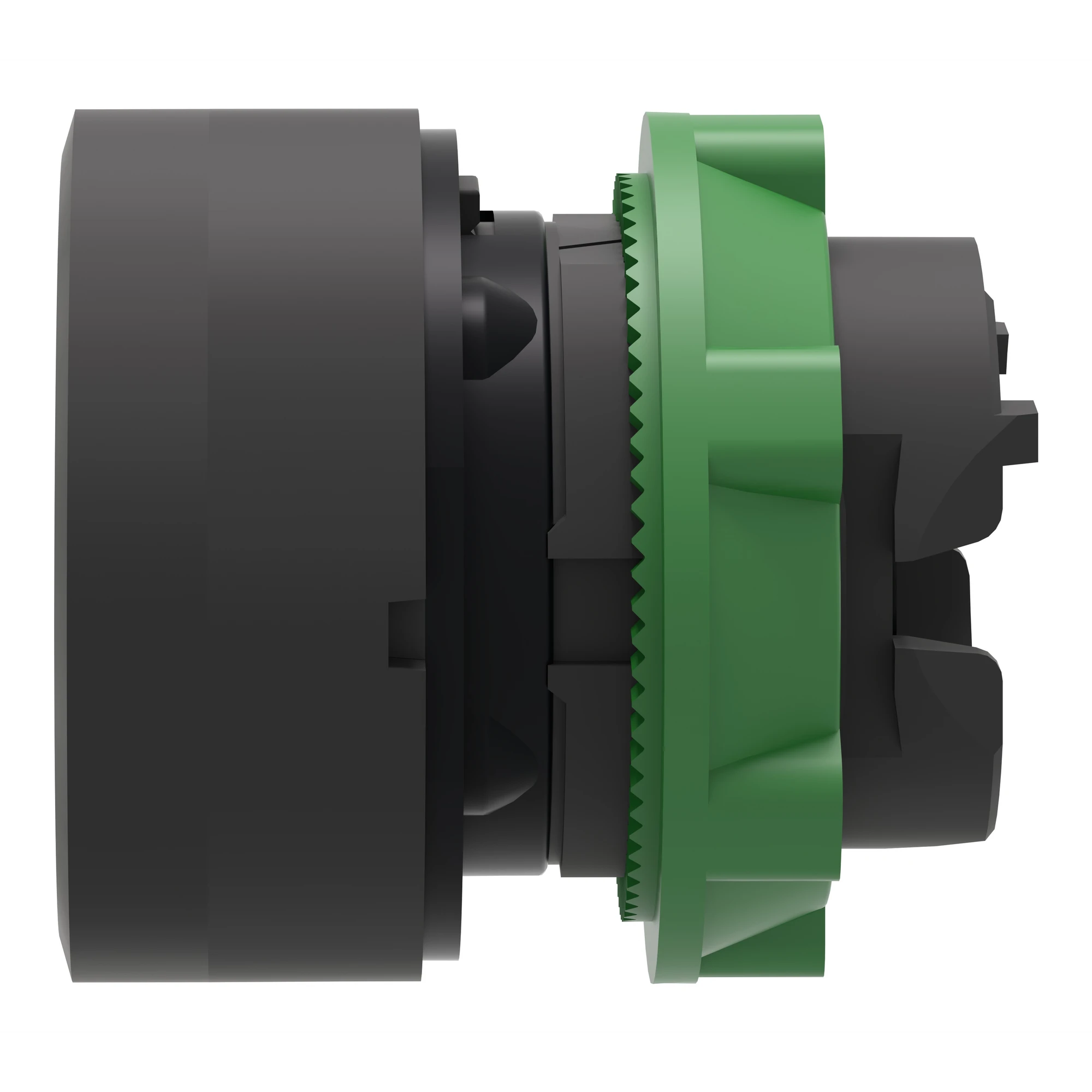Schneider Electric ZB5AA26 Pushbutton, front element, Harmony XB5, plastic, 22mm, black, reset, unmarked, momentary (img_005)