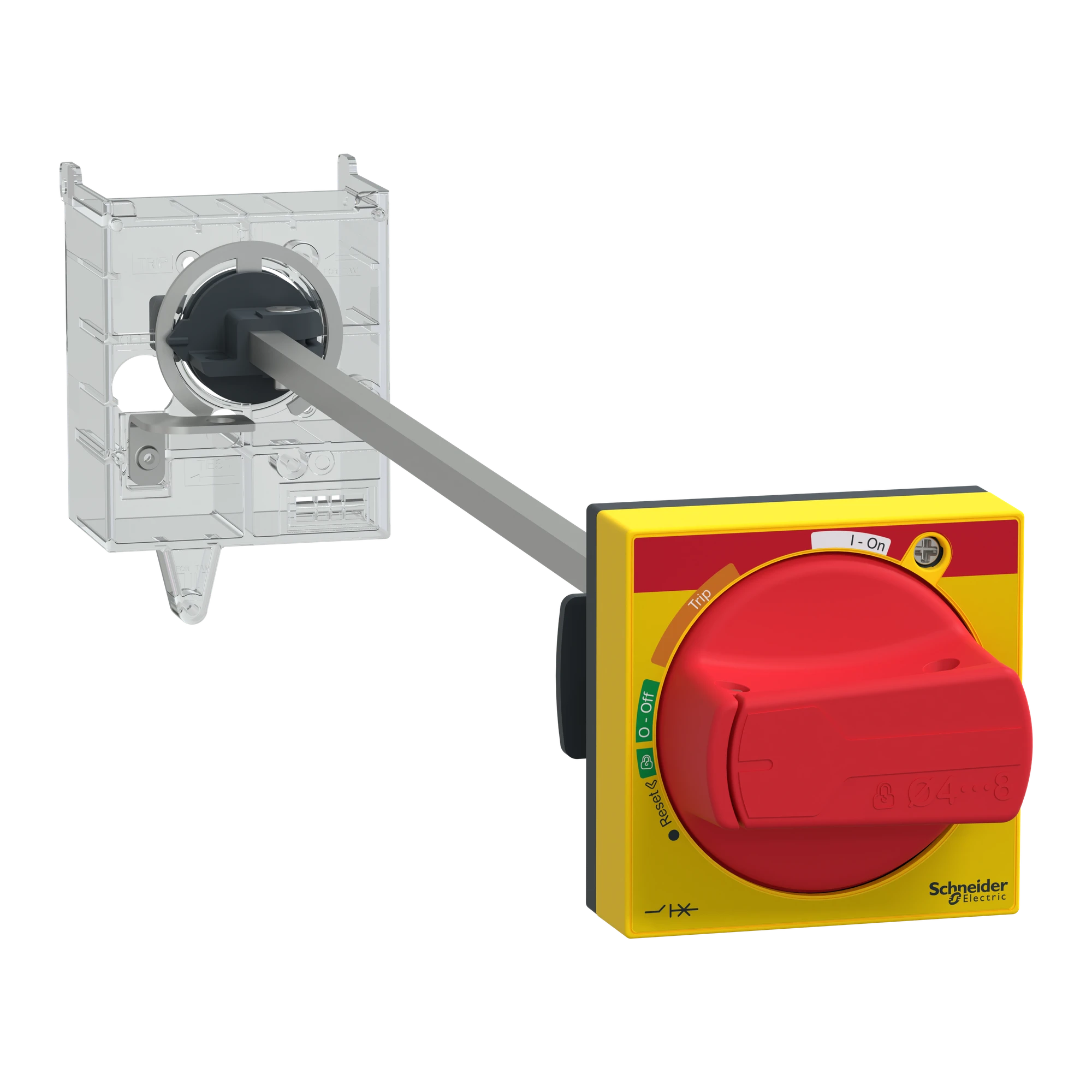 Schneider Electric GV3APN02 TeSys GV3, Rotary Handle Kit, IP54, red, for GV3L GV3p (img_001)