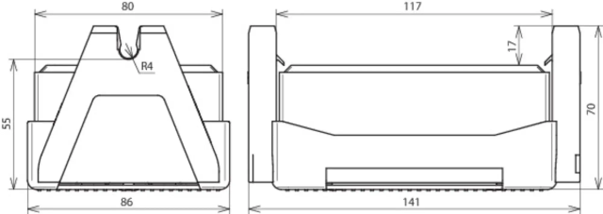 Dehn 253060 Roof cond. holder FB2 f. flat roofs with block C35/45, double holder Rd 8mm fixed (img_002) Dehn 253060 Roof cond. holder FB2 f. flat roofs with block C35/45, double holder Rd 8mm fixed (img_002)