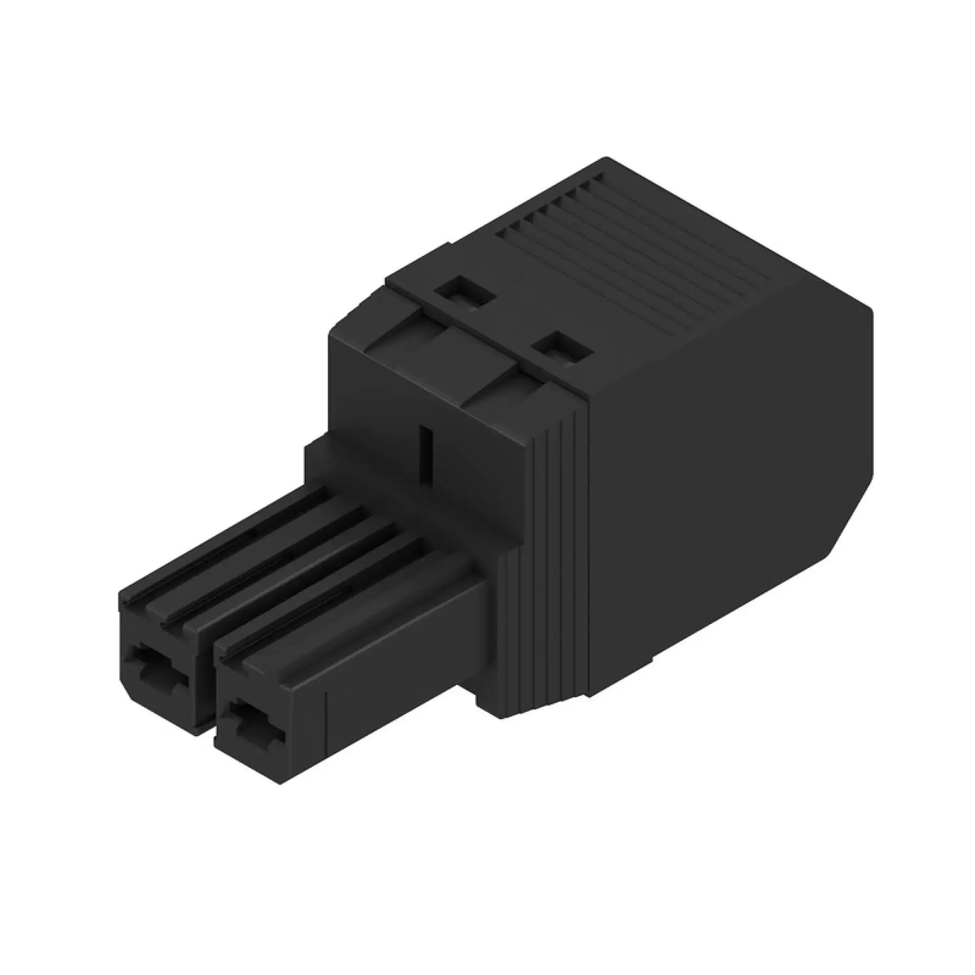 Weidmüller 1060390000 PCB connector (wire connection), 1000 V, 57 A, Pitch in mm: 7.62, 10 mm², Number of poles: 2, PUSH IN without actuator, Tension-clamp connection, Box (img_001)