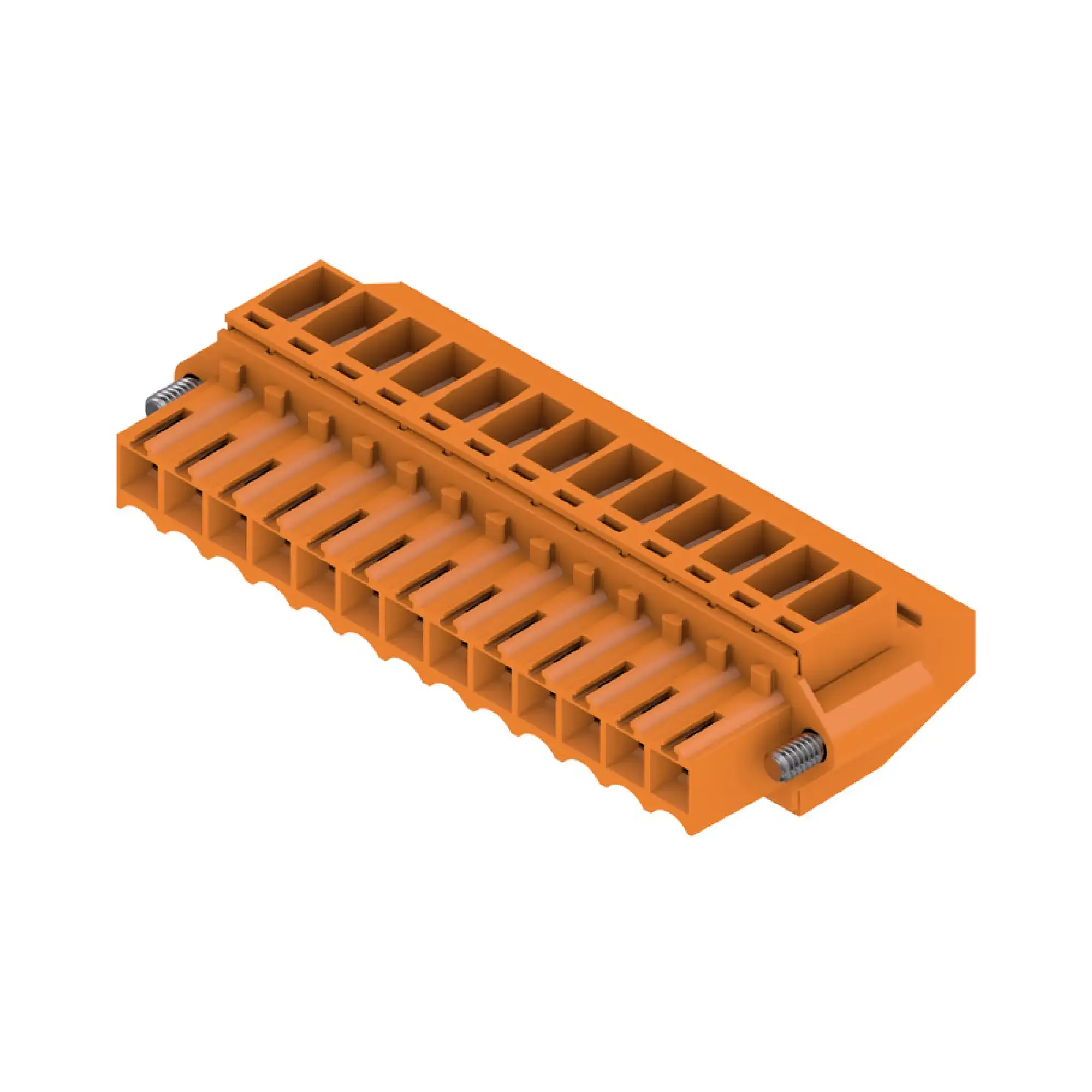 Weidmüller 1639120000 PCB connector (wire connection), 160 V, 12 A, Pitch in mm: 3.50, 1.5 mm², Number of poles: 13, Clamping yoke connection, Box (img_001)