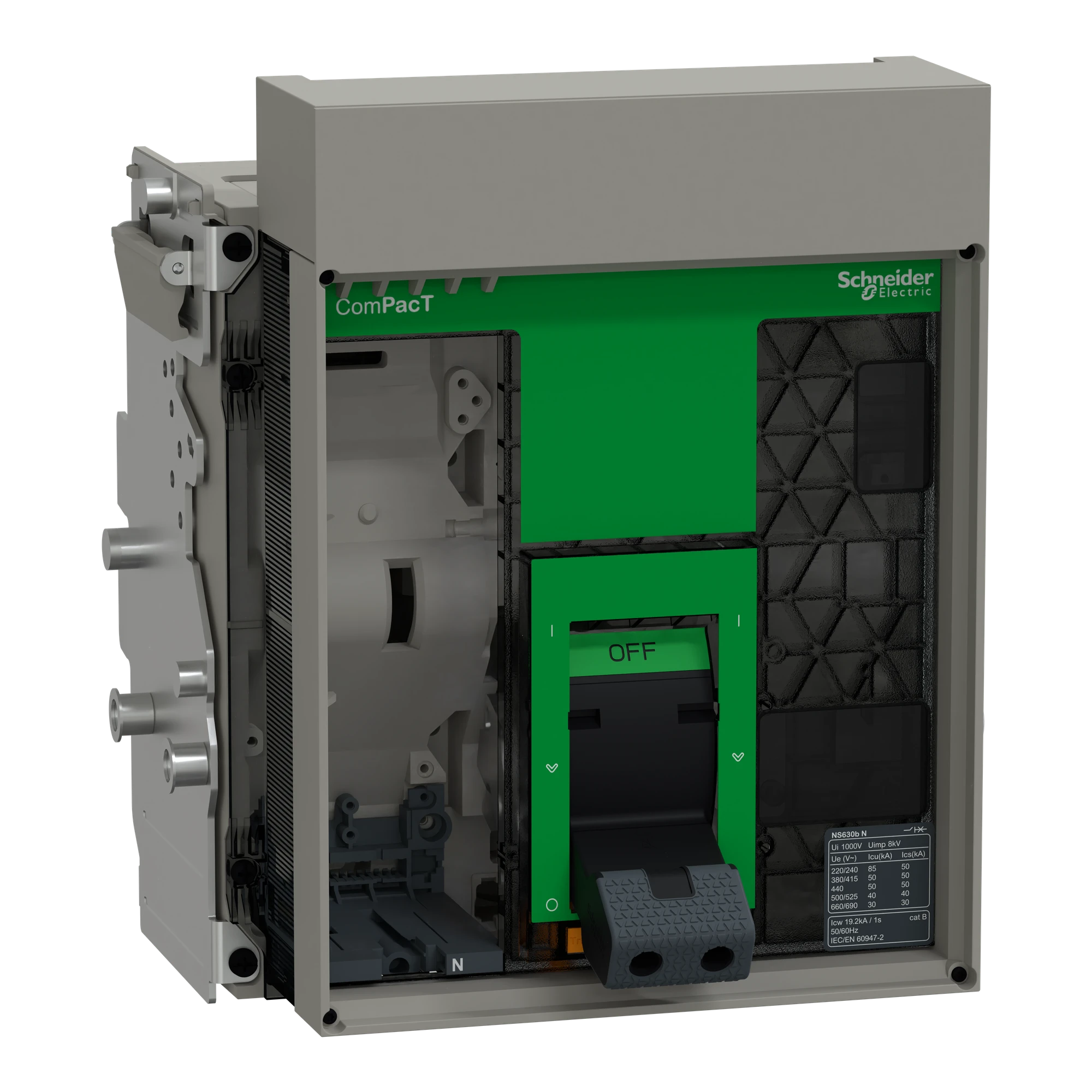 Schneider Electric C063N3WM ComPacT NS630bN, 3P, 630 A, max. switching capacity 50 kA (img_001) Schneider Electric C063N3WM ComPacT NS630bN, 3P, 630 A, max. switching capacity 50 kA (img_001)