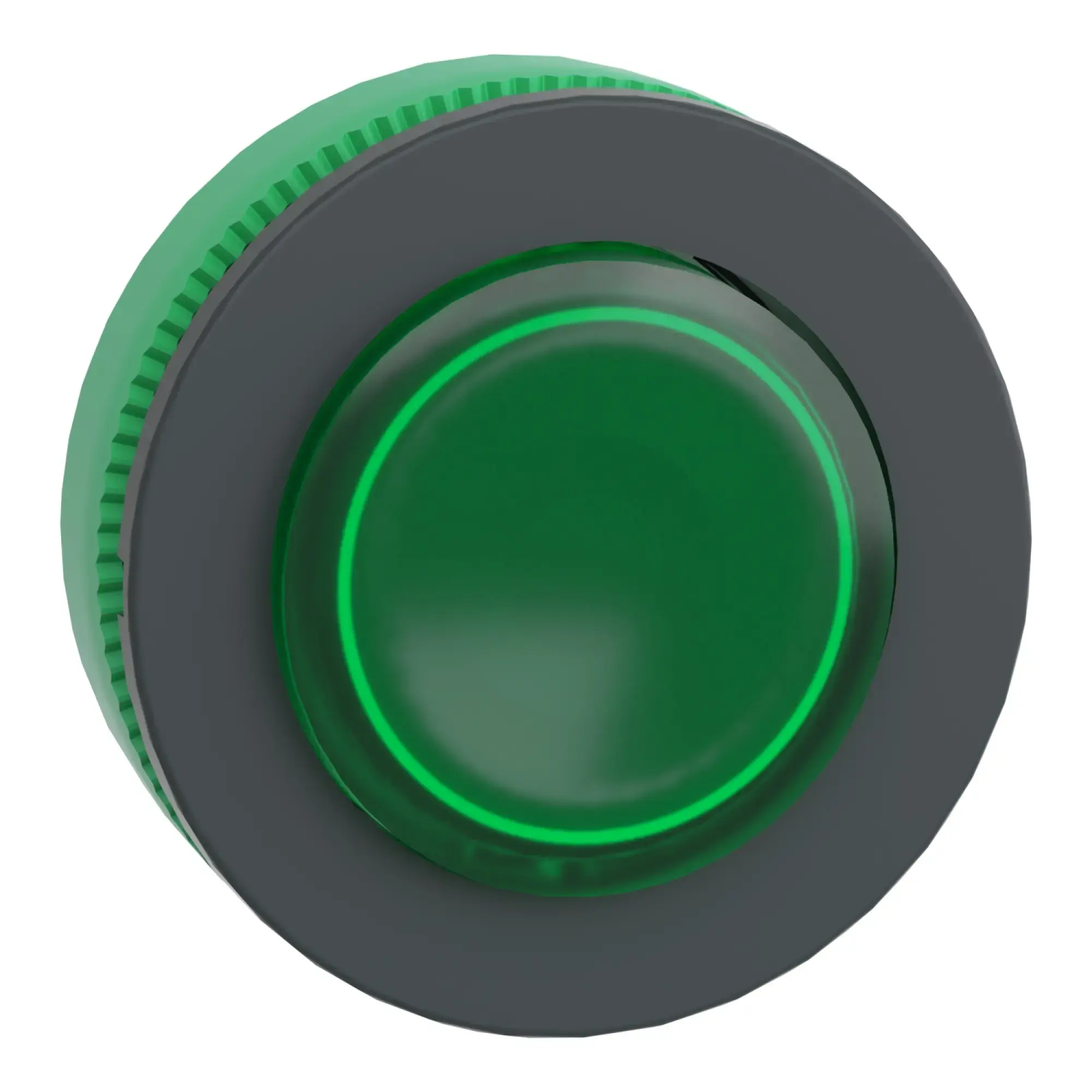 Schneider Electric ZB5FW133 Illuminated Pushbutton, Front Element, Harmony XB5F, Plastic, 30mm, Green, Projecting, for Universal LED (img_009)