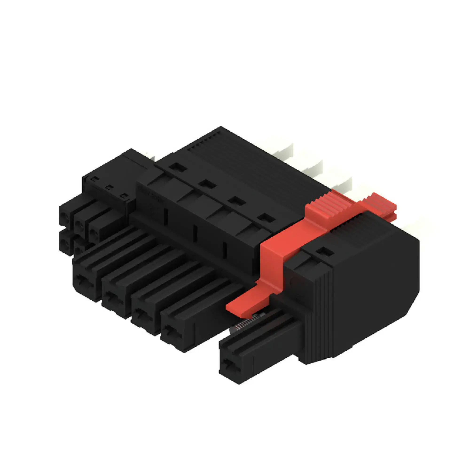 Weidmüller 2629190000 Hybrid connector (wire connection), 7.62 mm, Number of poles: 5, PUSH IN with actuator (img_001)