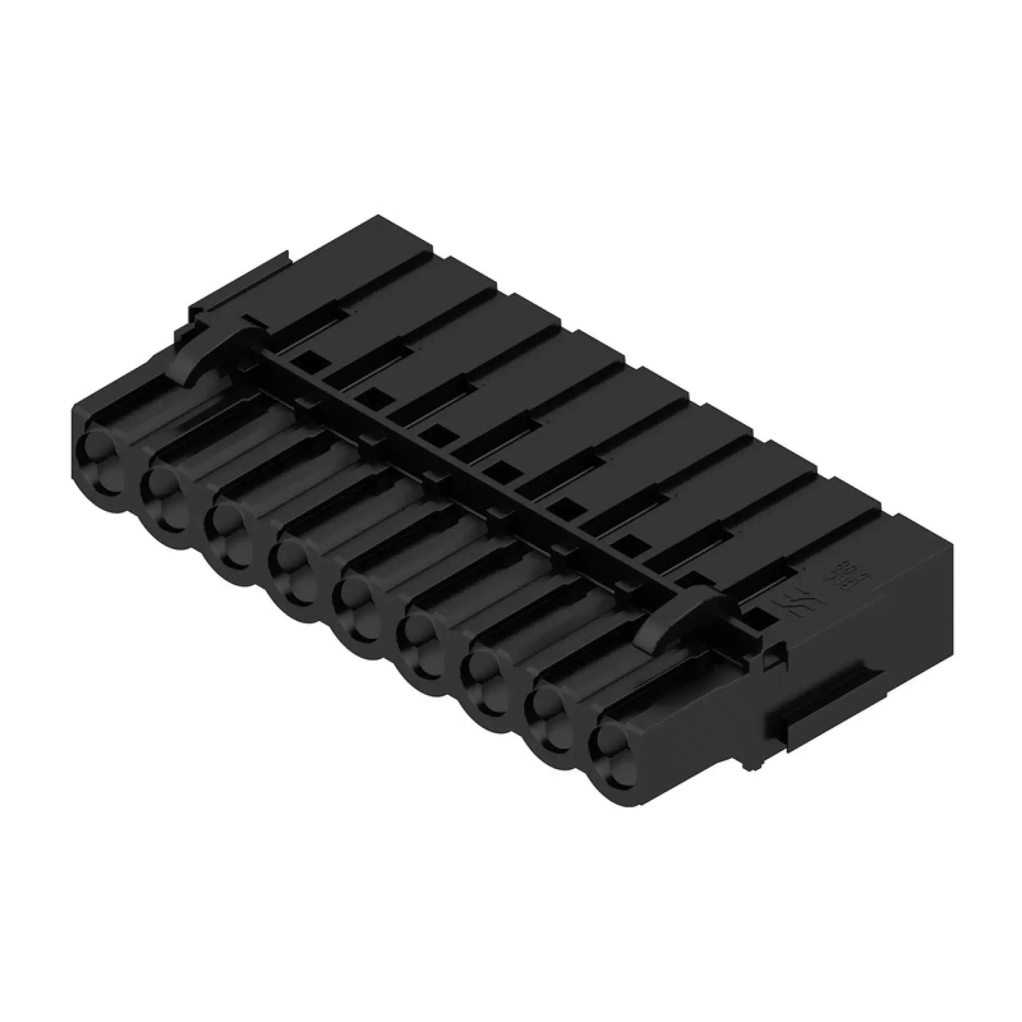 Weidmüller 1712180000 PCB connector (wire connection), 320 V, 21 A, Pitch in mm: 5.08, 2.5 mm², Number of poles: 9, Crimp connection, Box (img_001)