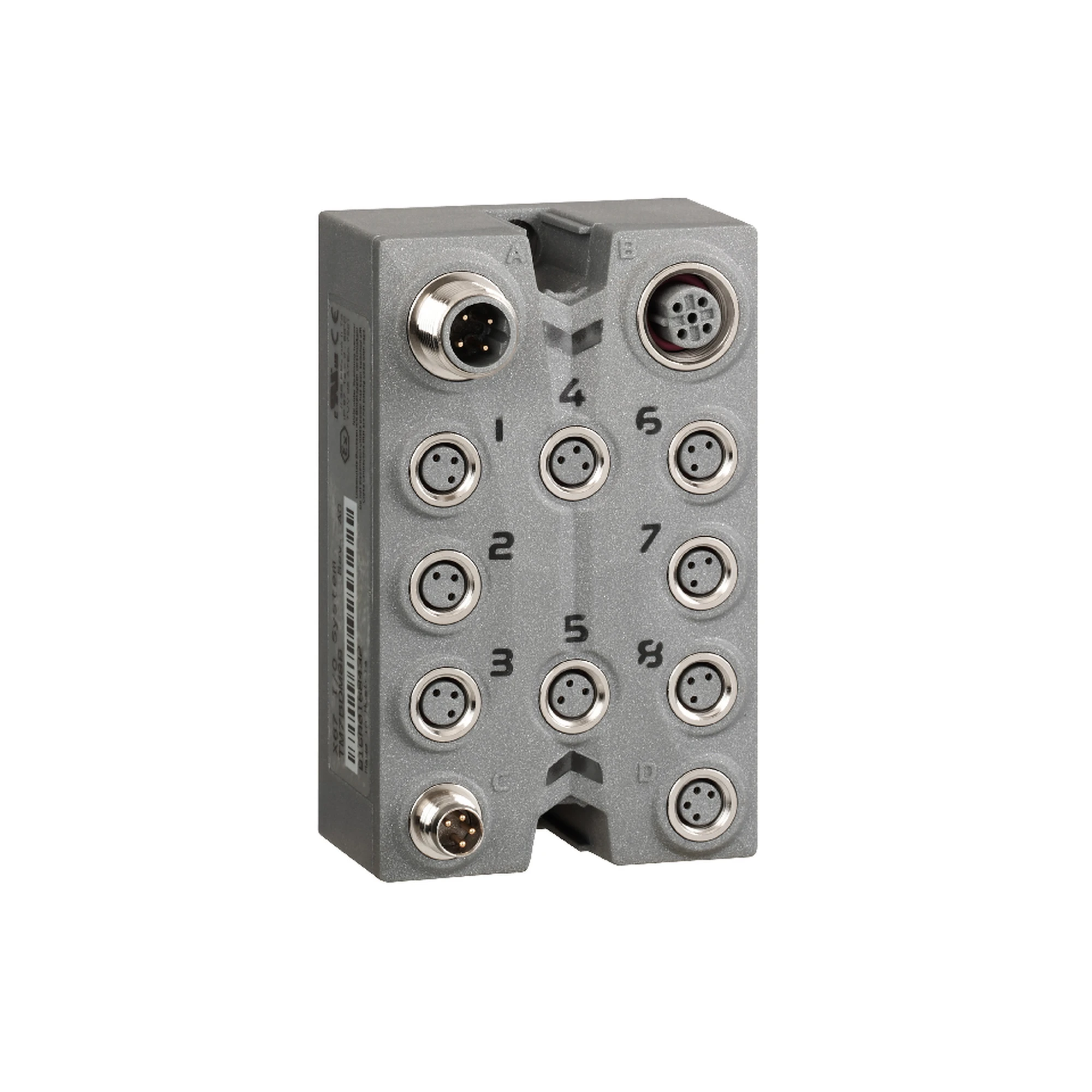 Schneider Electric TM7BDI8B Expansion block, TM7, IP67, 8 DI, 24V DC, M8 connector (img_001)