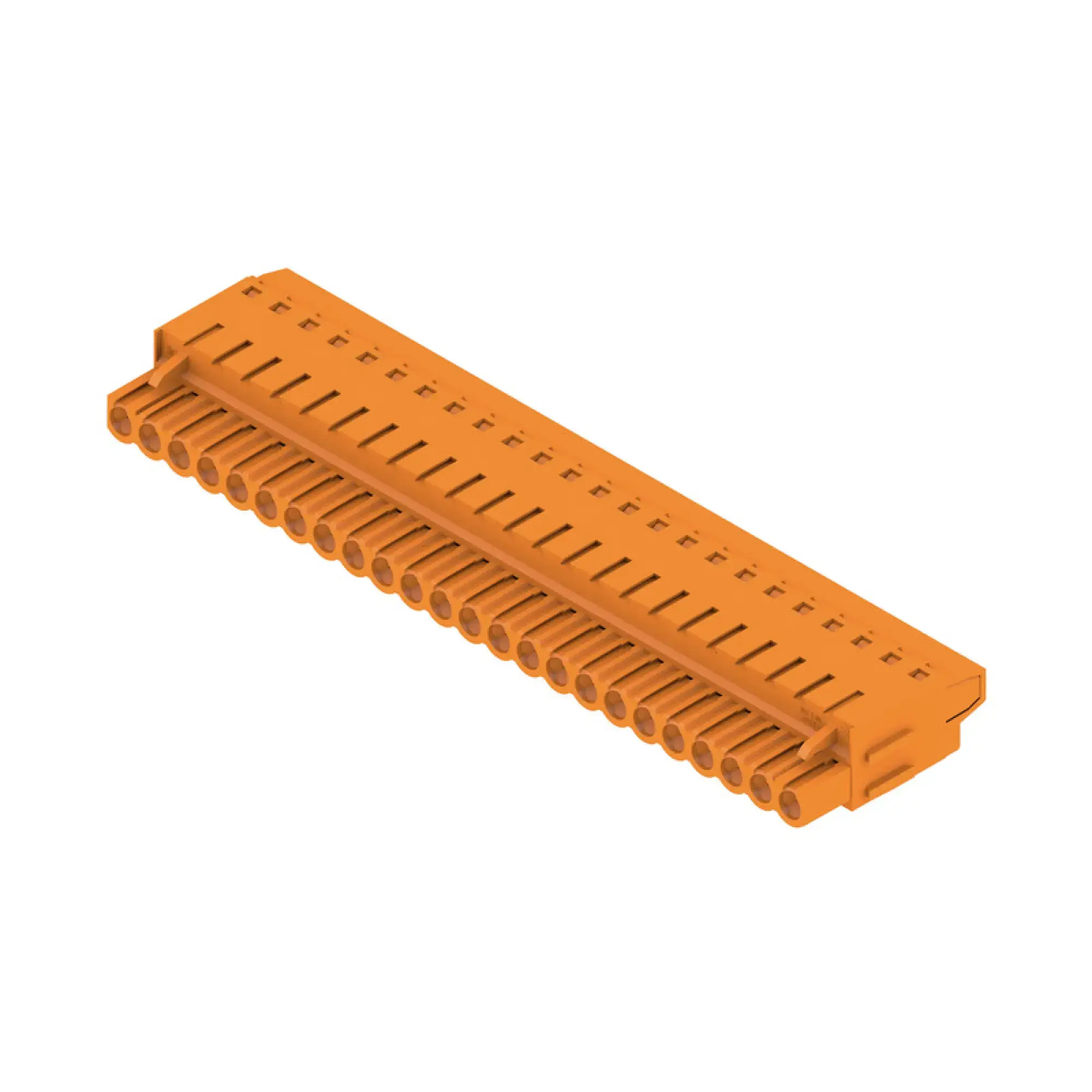 Weidmüller 1504060000 PCB connector (wire connection), 320 V, 27 A, Pitch in mm: 5.08, 2.5 mm², Number of poles: 24, TOP connection, Box (img_001) Weidmüller 1504060000 PCB connector (wire connection), 320 V, 27 A, Pitch in mm: 5.08, 2.5 mm², Number of poles: 24, TOP connection, Box (img_001)