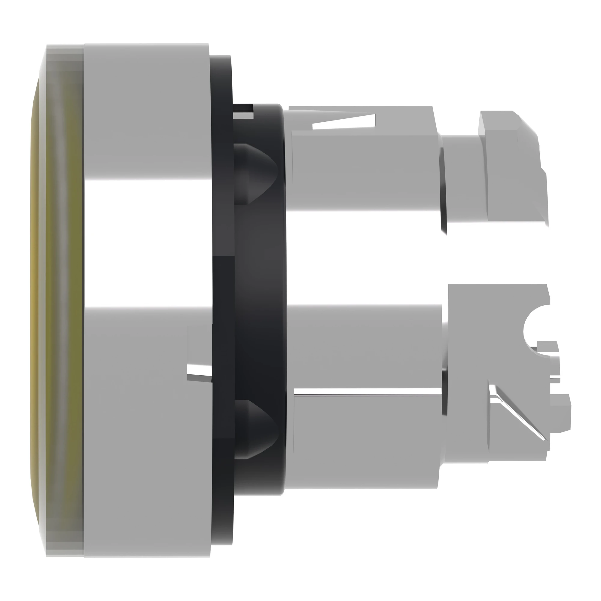 Schneider Electric ZB4BW383S Illuminated push button, front element, Harmony XB4, metal, 22mm, yellow, unmarked, knurled, for universal LED (img_006) Schneider Electric ZB4BW383S Illuminated push button, front element, Harmony XB4, metal, 22mm, yellow, unmarked, knurled, for universal LED (img_006)