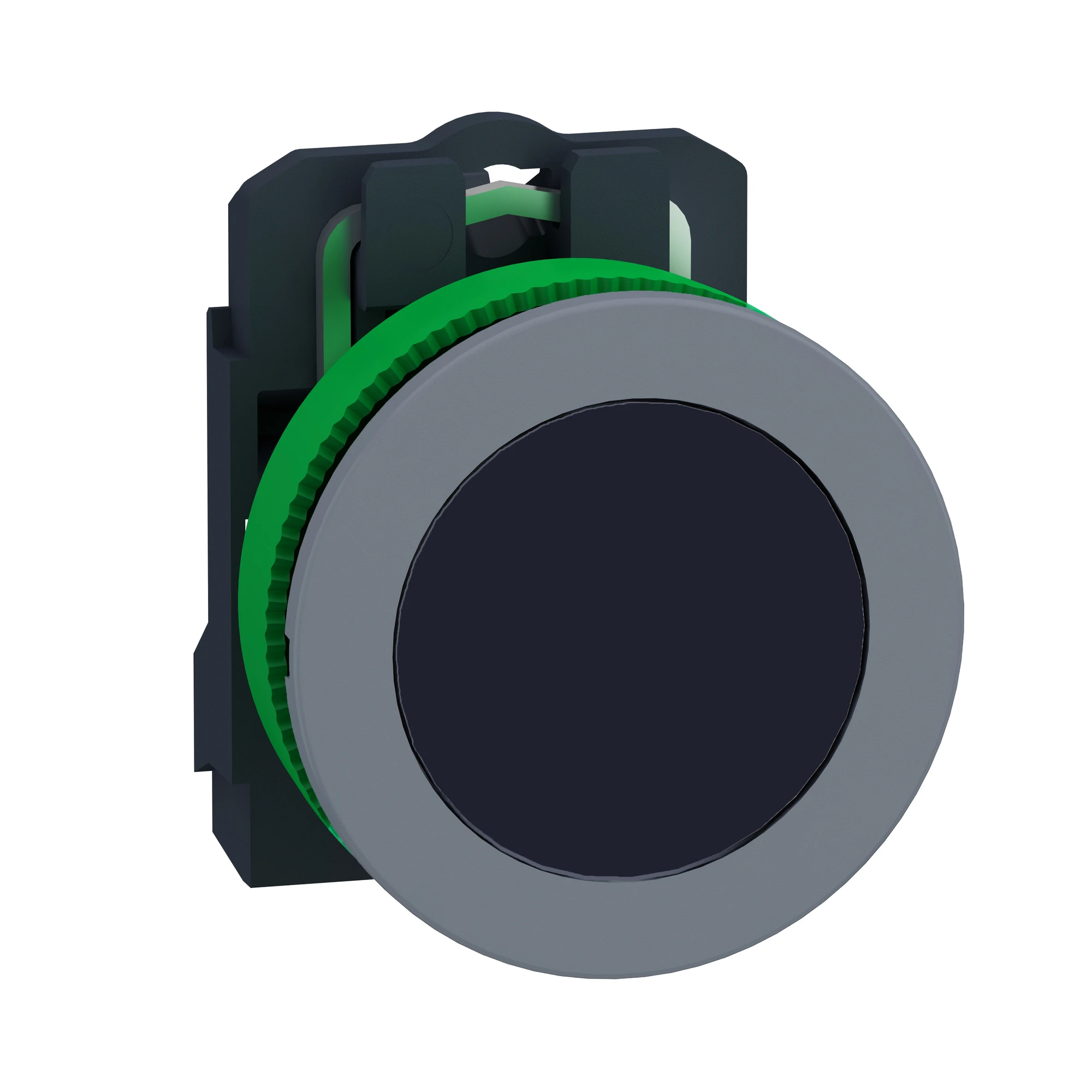 Schneider Electric XB5FA21C0 Pushbutton, Harmony XB5F, plastic, light gray, black, unlabeled, 30mm, momentary, 1NO (img_001) Schneider Electric XB5FA21C0 Pushbutton, Harmony XB5F, plastic, light gray, black, unlabeled, 30mm, momentary, 1NO (img_001)