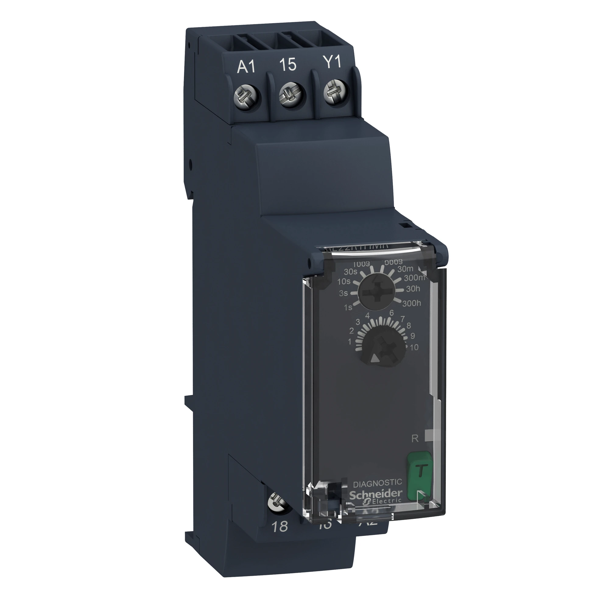 Schneider Electric RE22R1HMR On-delay Timer, 0.05 s-300 h, 24-240VAC/DC, 1 W (img_001)