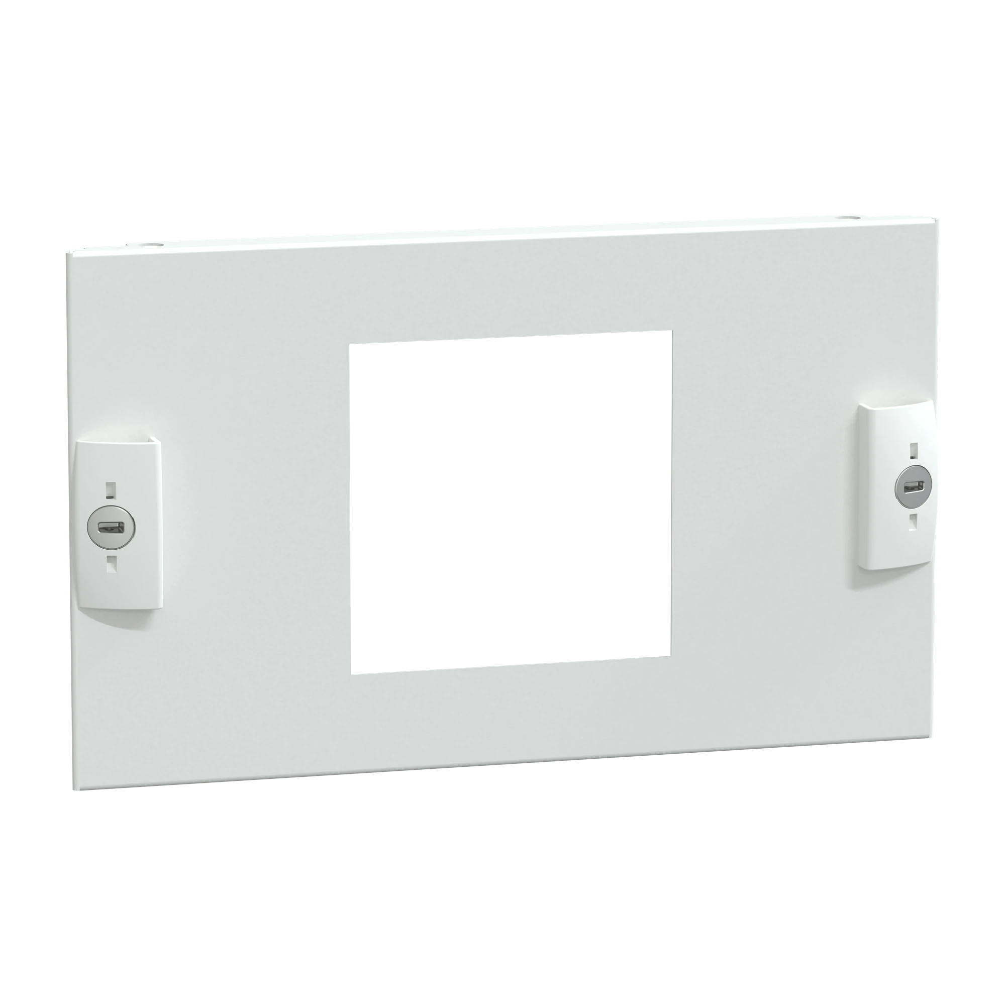 Schneider Electric LVS03923 PrismaSeT-P, Front Panel, with 96x96mm Cutout, Width=400mm, Height=3 Modules (img_001) Schneider Electric LVS03923 PrismaSeT-P, Front Panel, with 96x96mm Cutout, Width=400mm, Height=3 Modules (img_001)