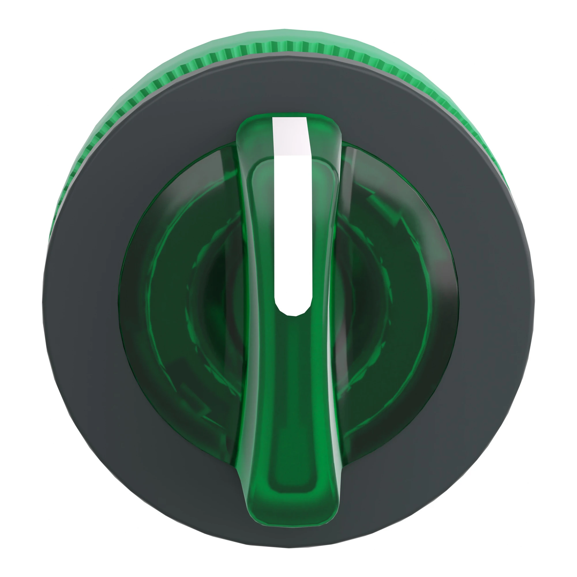 Schneider Electric ZB5FK1533 Illuminated Selector Switch, Front Element, Harmony XB5F, Plastic, 30mm, Green, for Universal LED, 3 Positions, Center Detent (img_004)